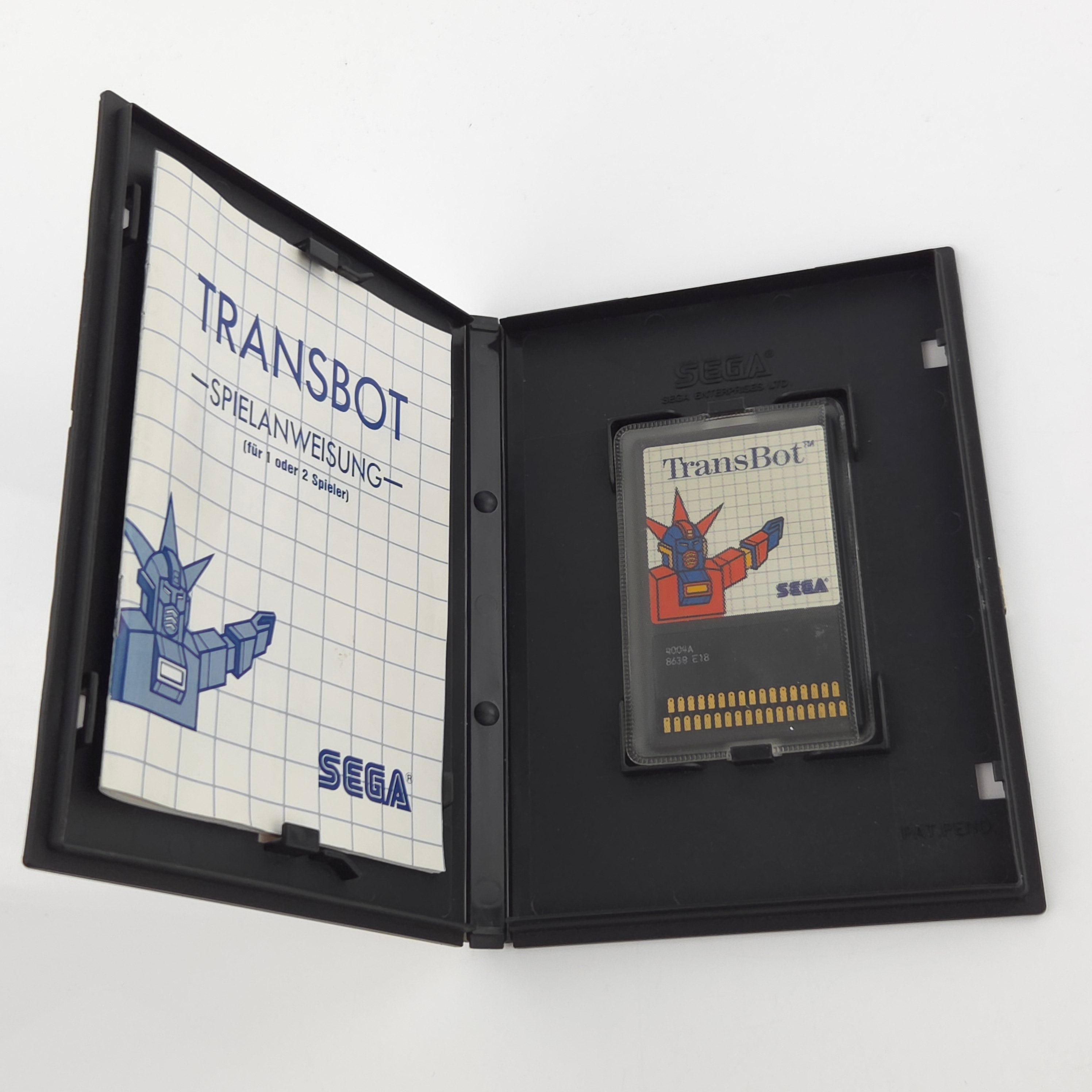 Sega Master System Spiel Transbot Card MS OVP PAL 1986