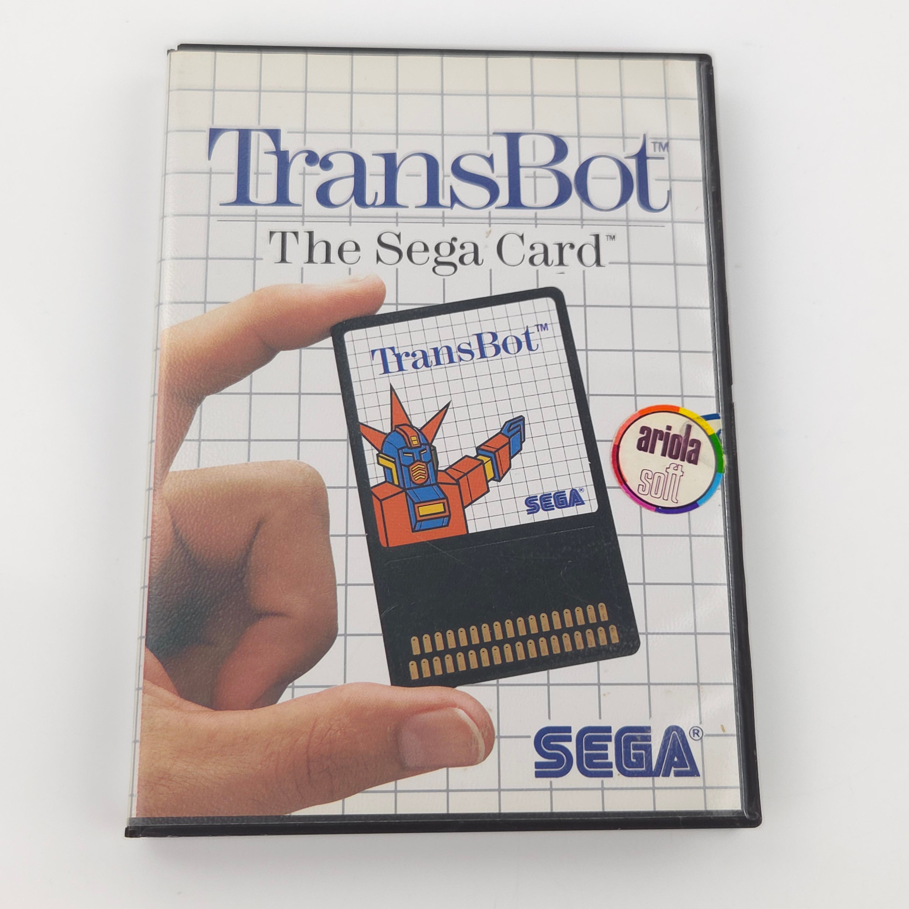 Sega Master System Spiel Transbot Card MS OVP PAL 1986