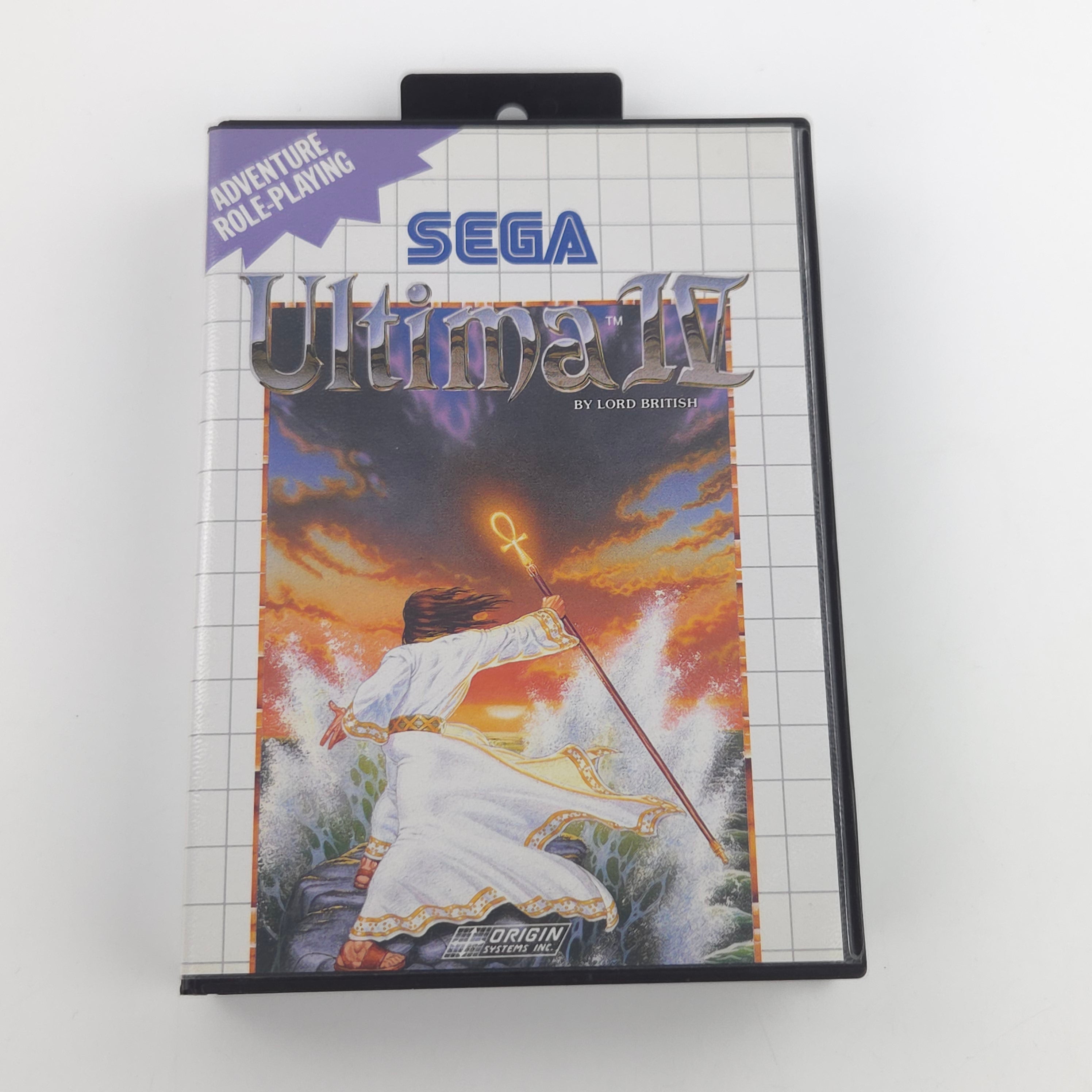 Master System Spiel Ultima IV Lord British Modul OVP PAL