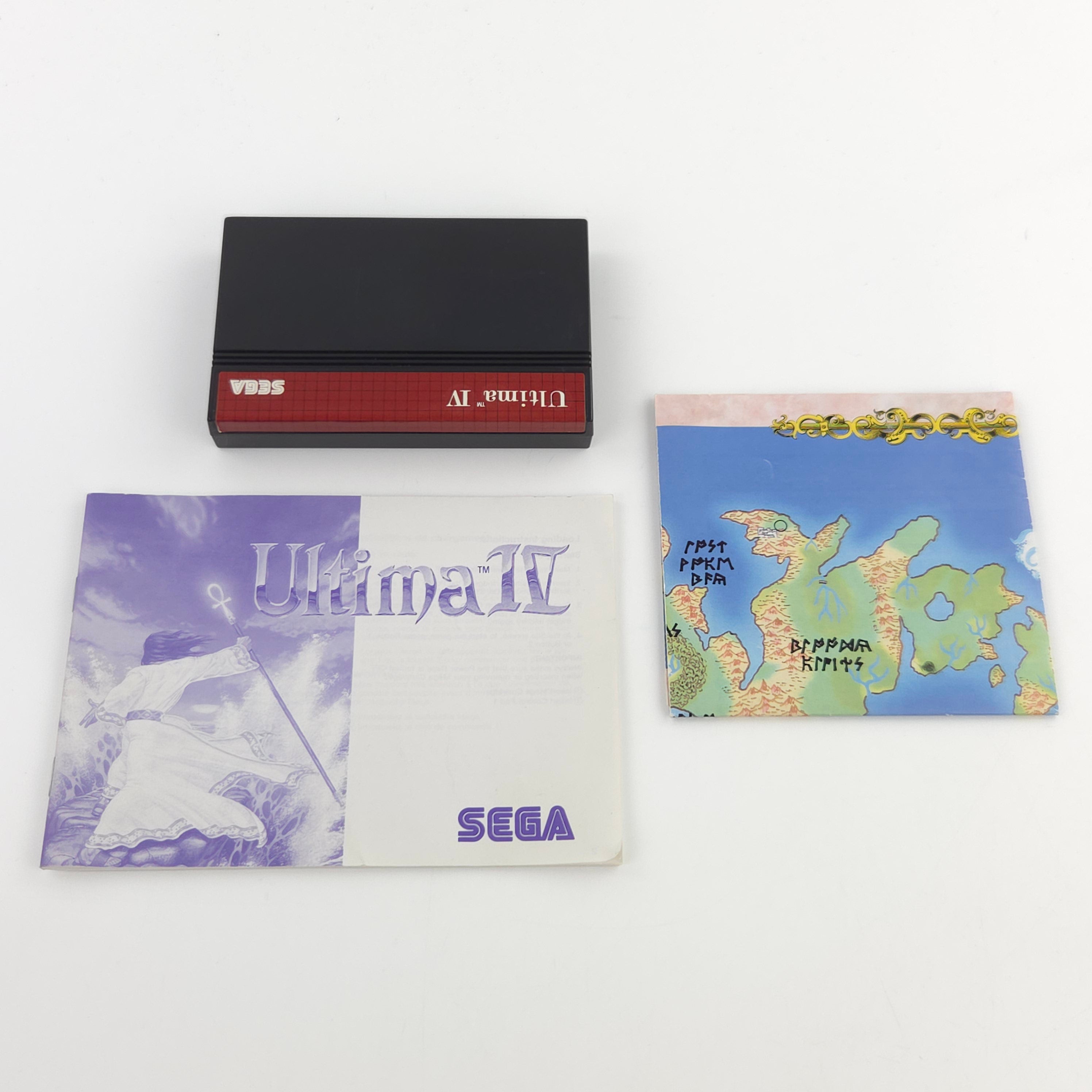 Master System Spiel Ultima IV Lord British OVP PAL 1990