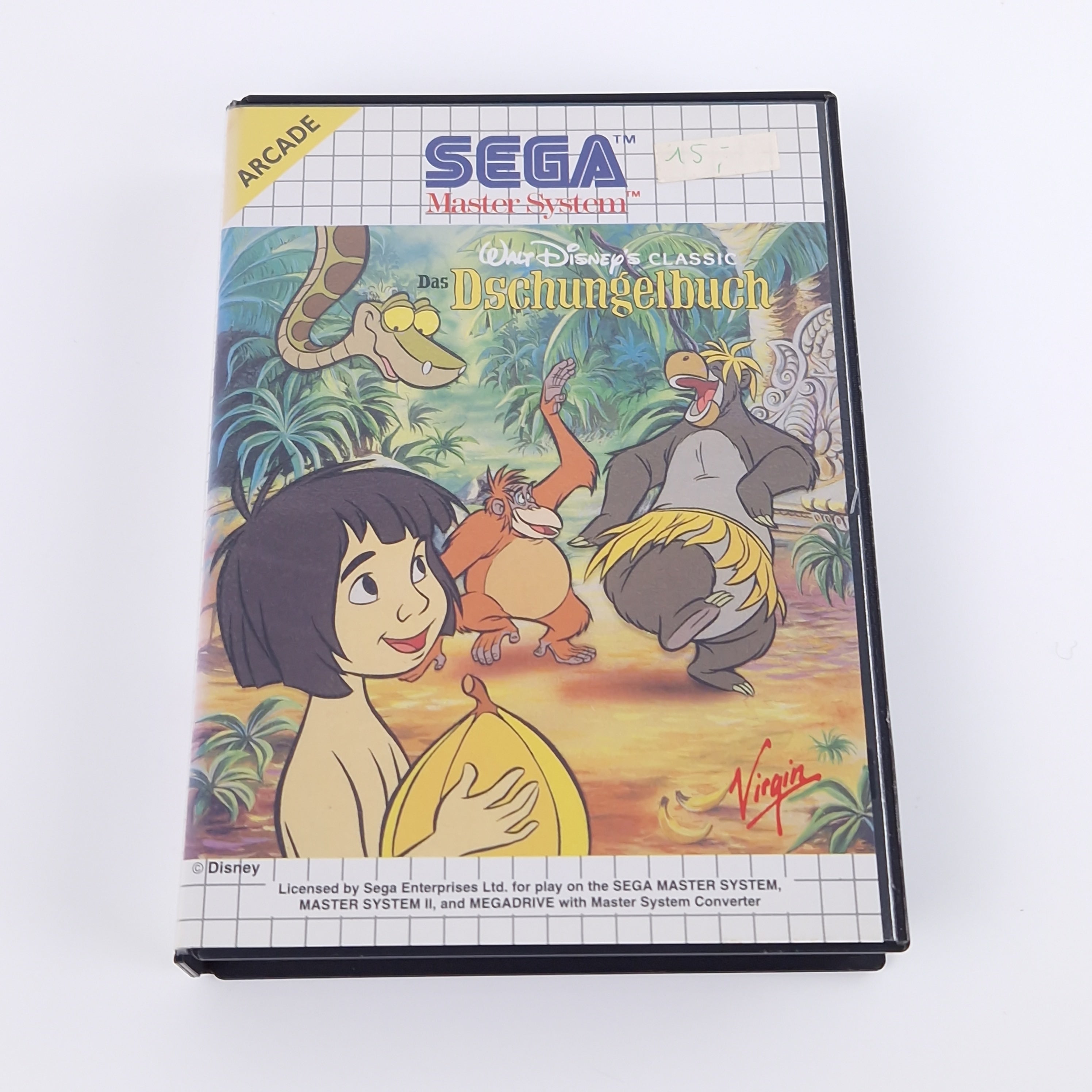 Sega Master System Spiel – Walt Disneys Dschungelbuch OVP PAL