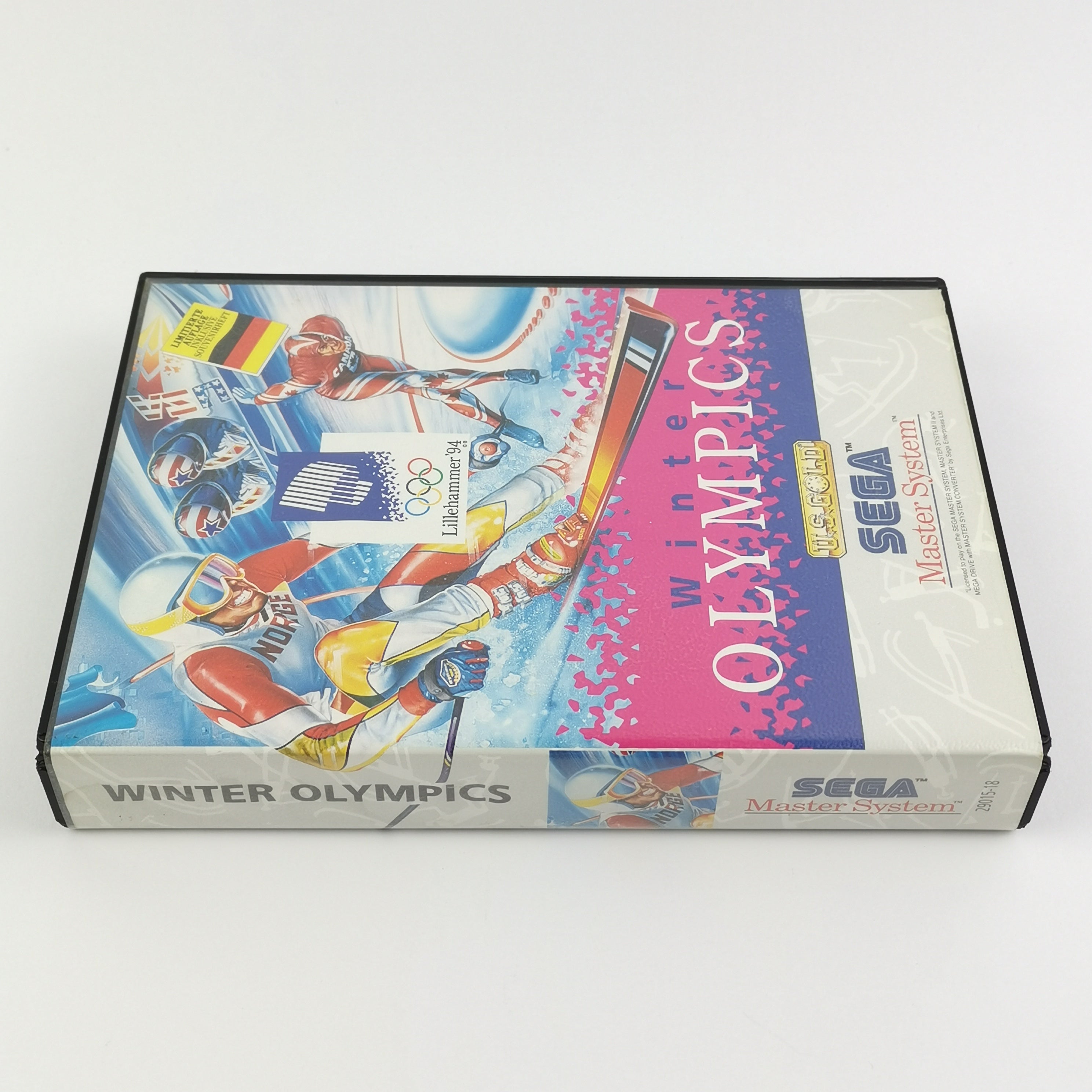 Sega Master System Spiel – Winter Olympics OVP Anleitung