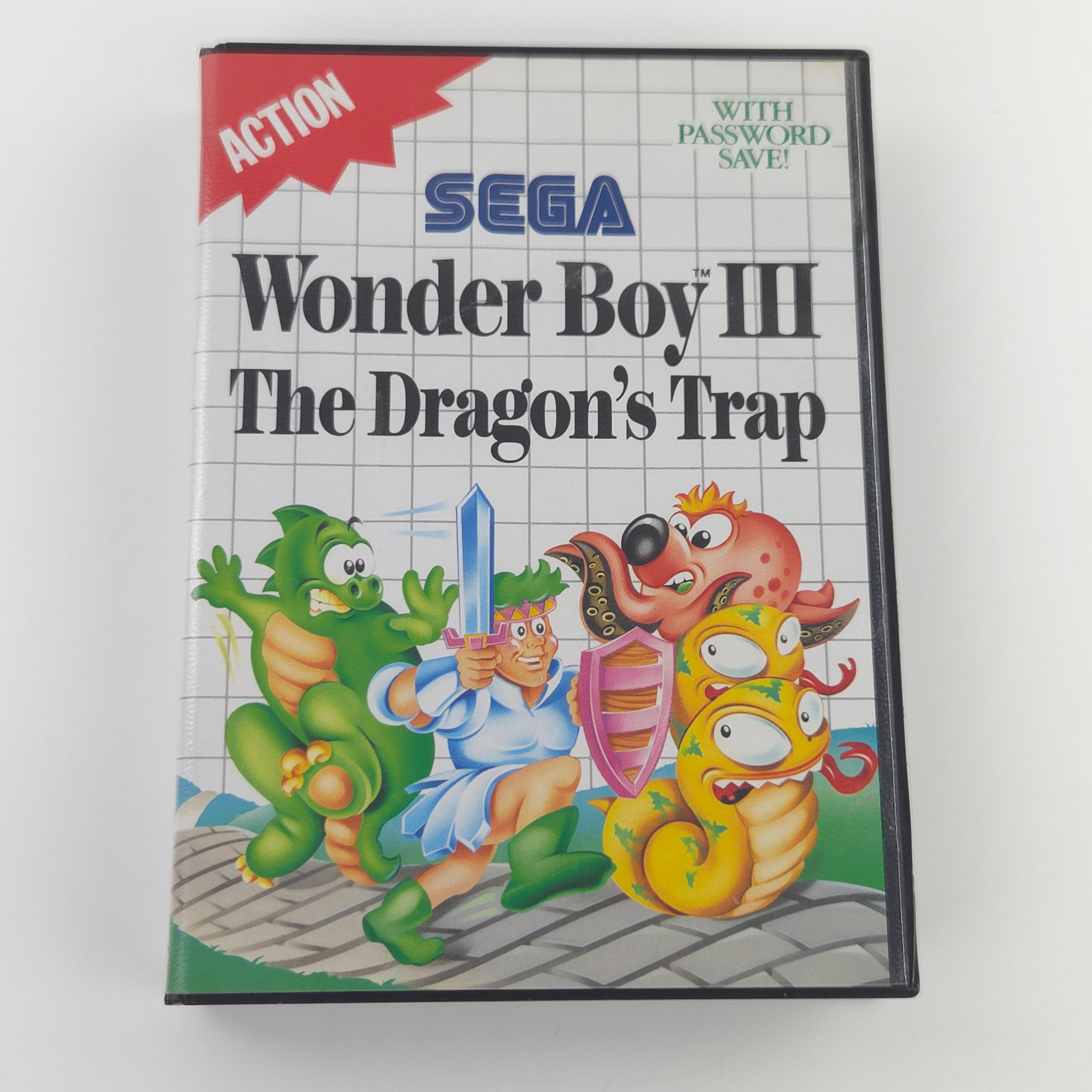 Sega Master System Spiel: Wonder Boy III The Dragon´s Trap - OVP (PAL EUR)