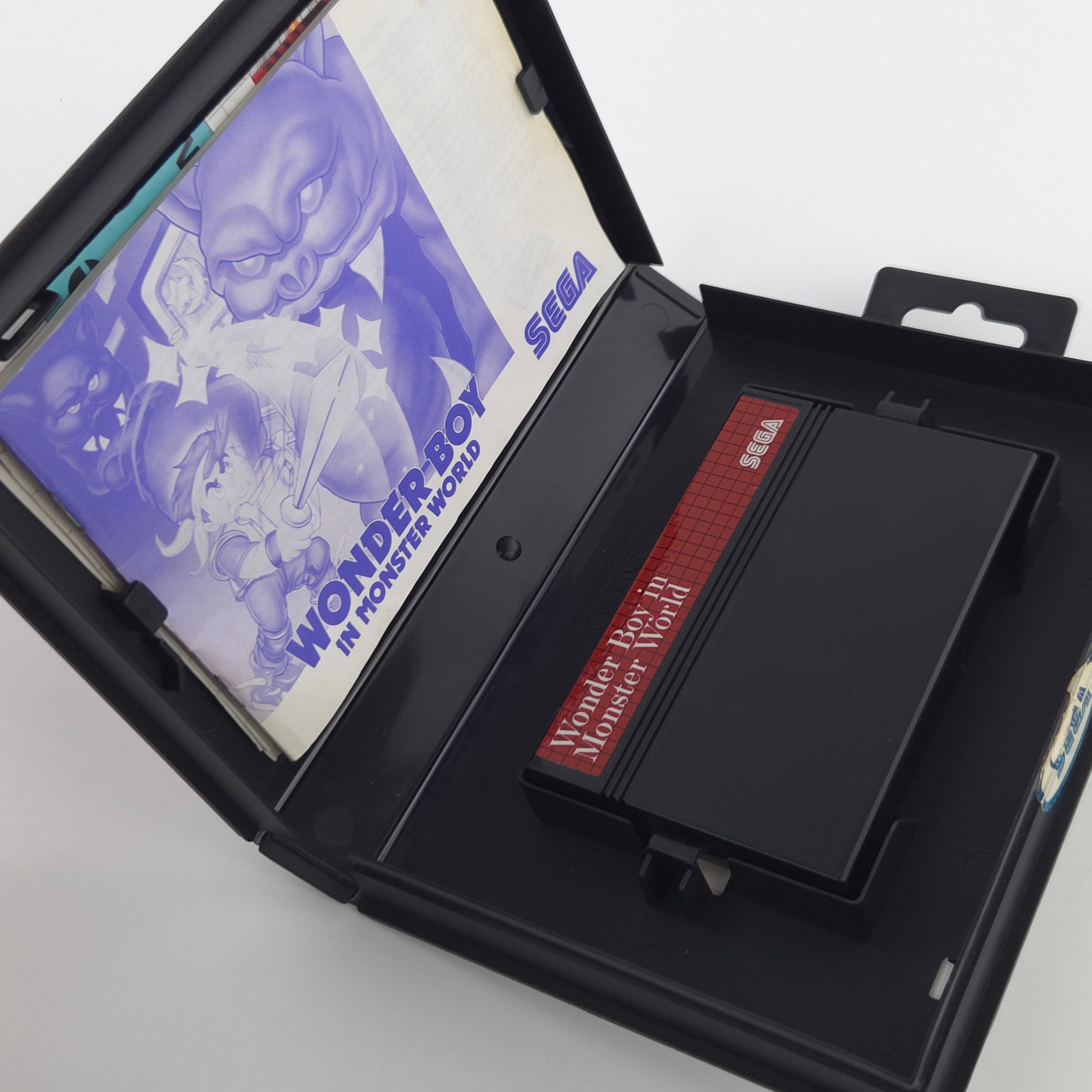 Sega Master System Spiel Wonder Boy Monster World OVP PAL