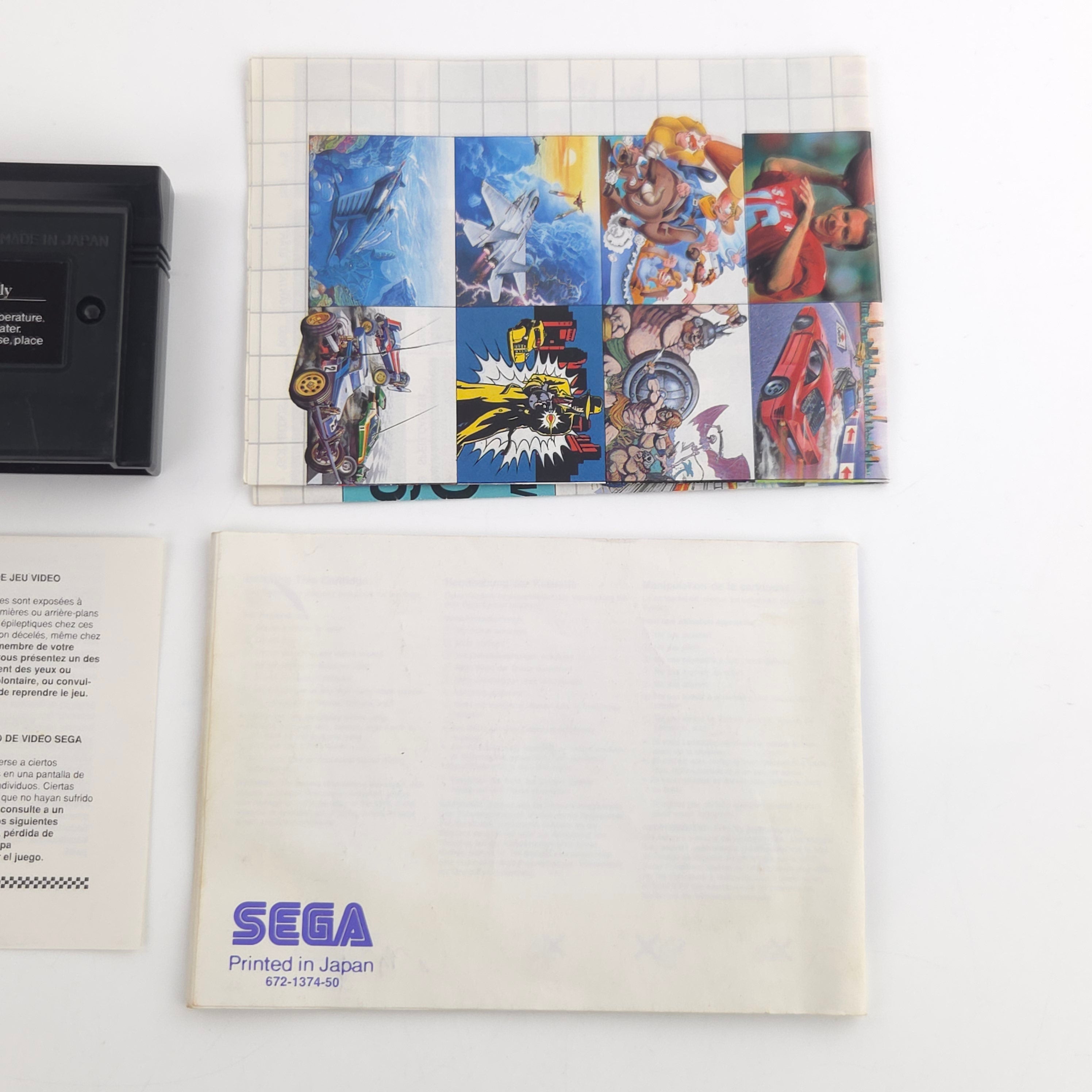 Sega Master System Spiel Wonder Boy Monster World OVP PAL