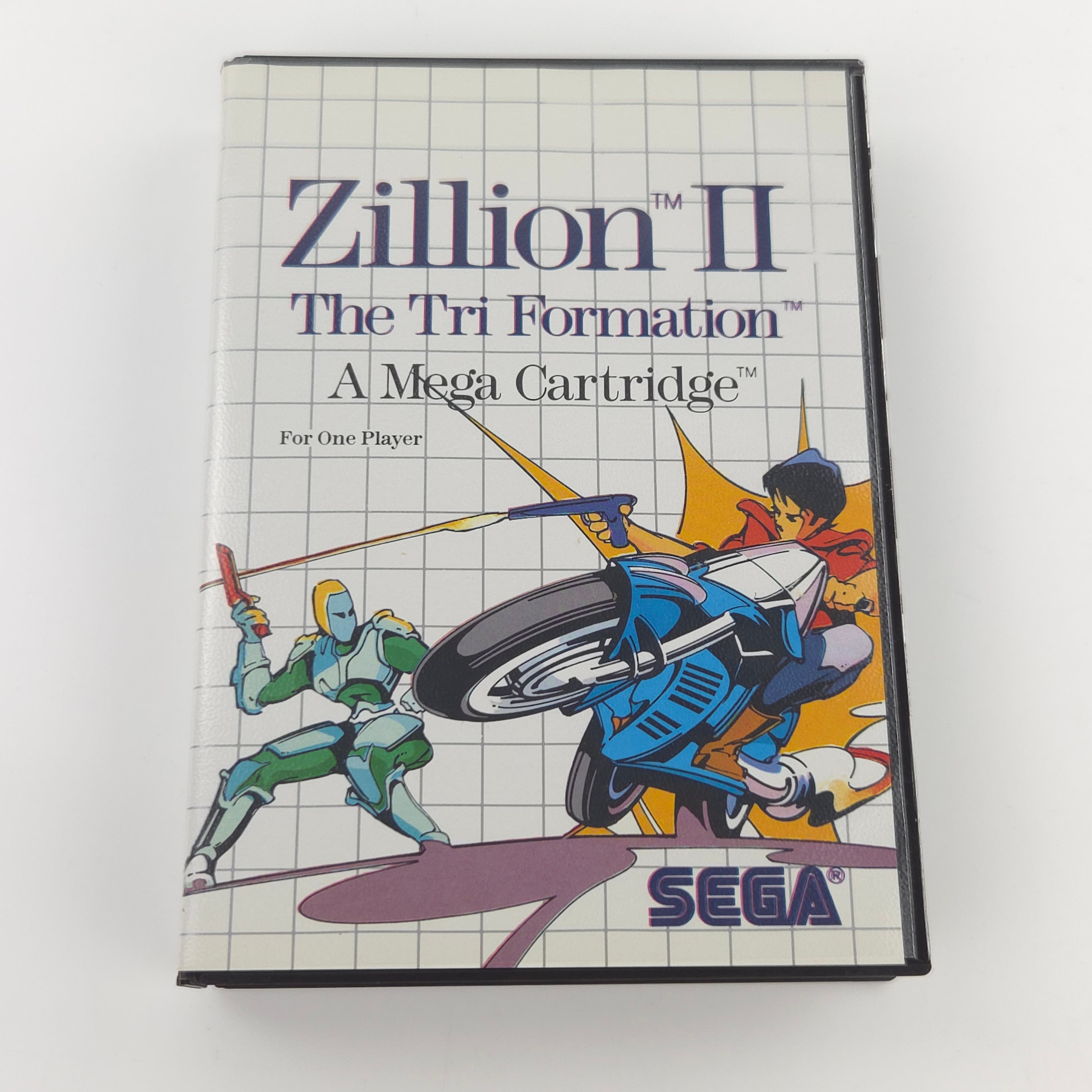 Sega Master System Spiel Zillion II Tri Formation OVP PAL