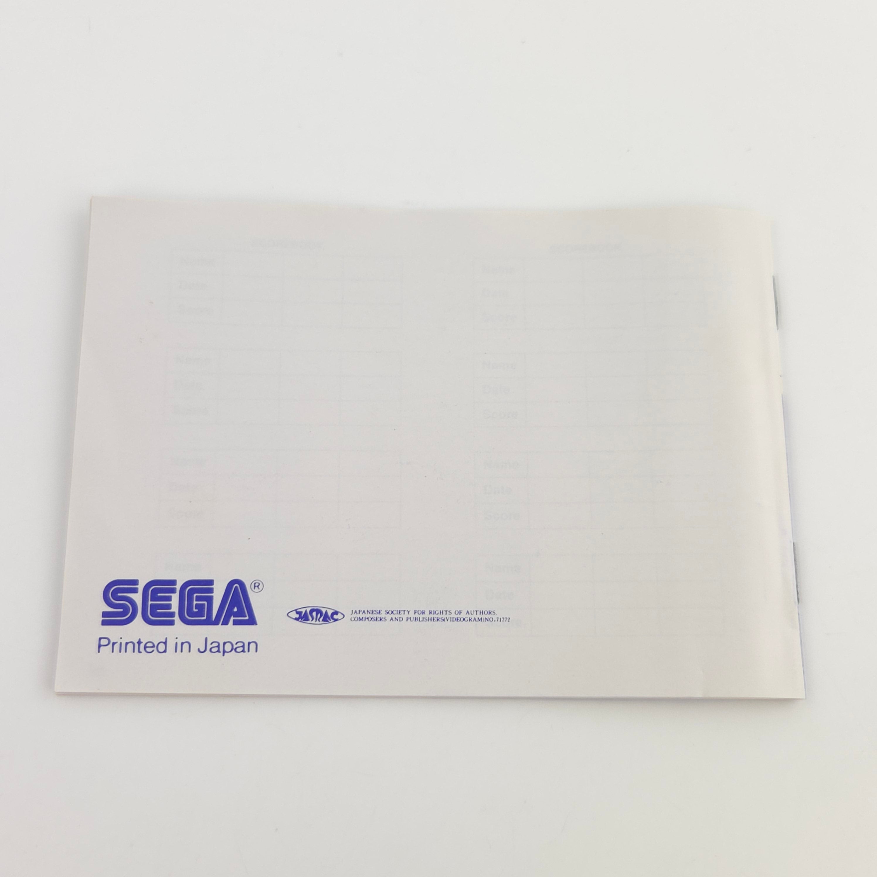 Sega Master System Spiel Thunder Blade MS OVP PAL EUR