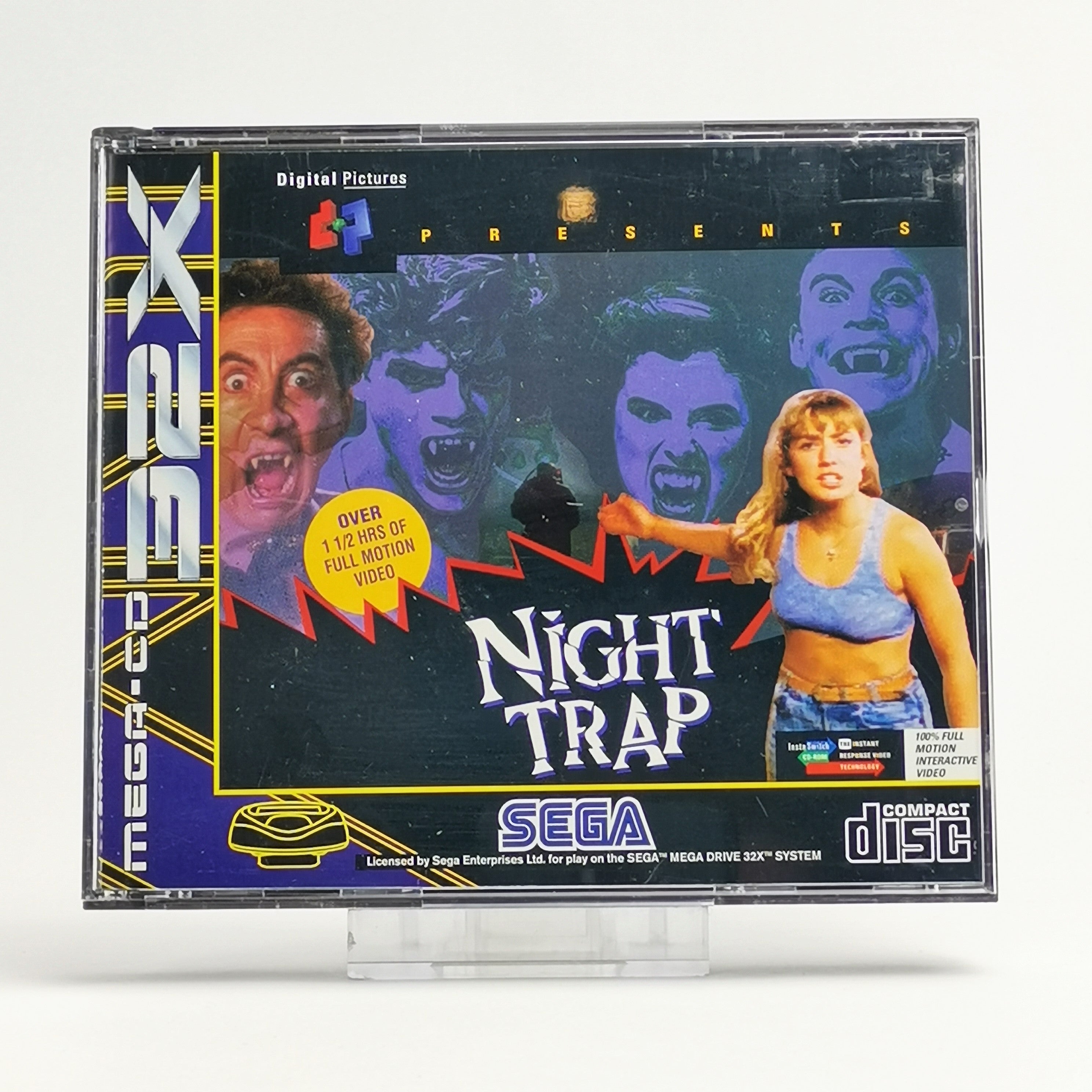 Sega Mega-CD 32X Spiel – Night Trap nur CD 2 (PAL OVP)