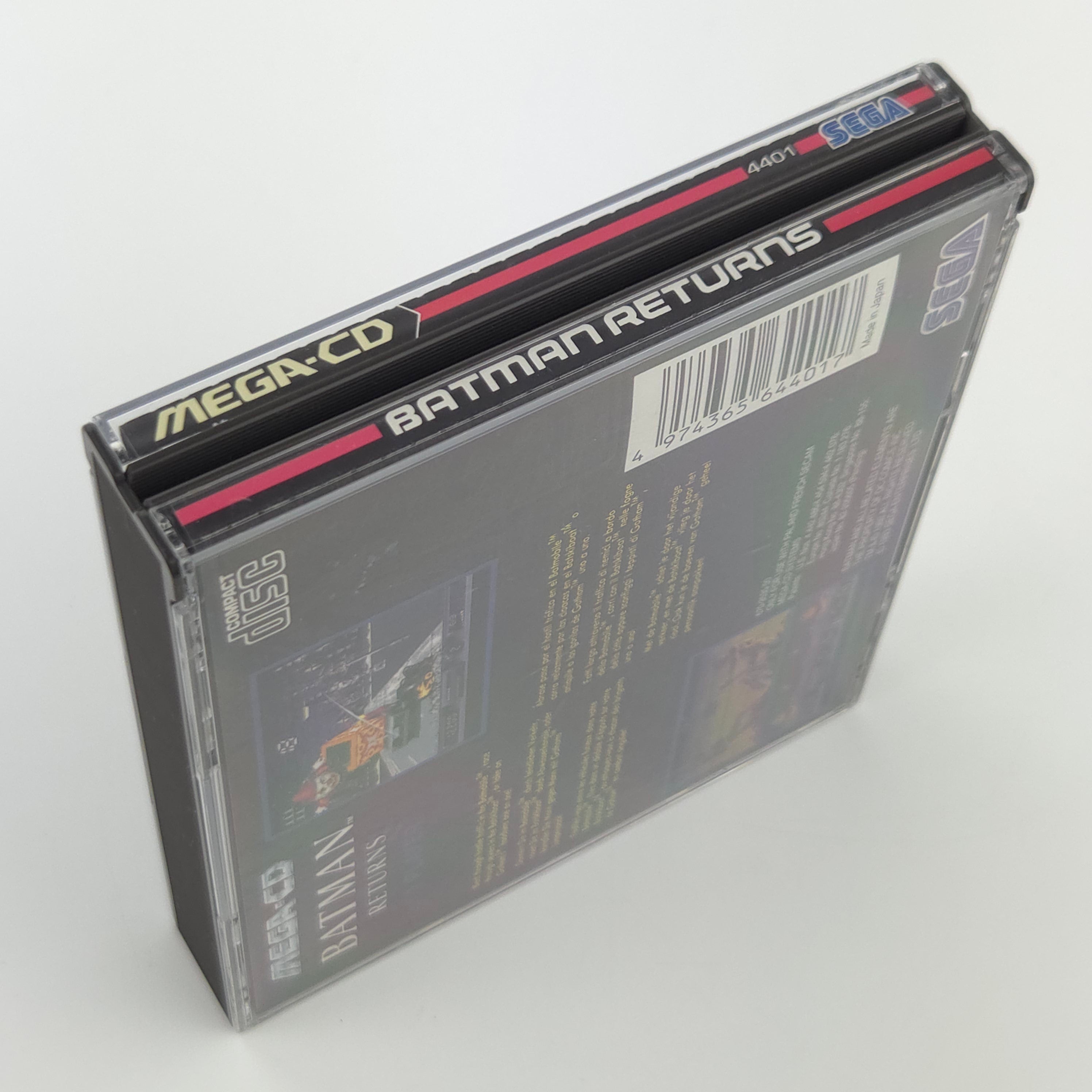 Sega Mega CD Spiel Batman Returns OVP PAL