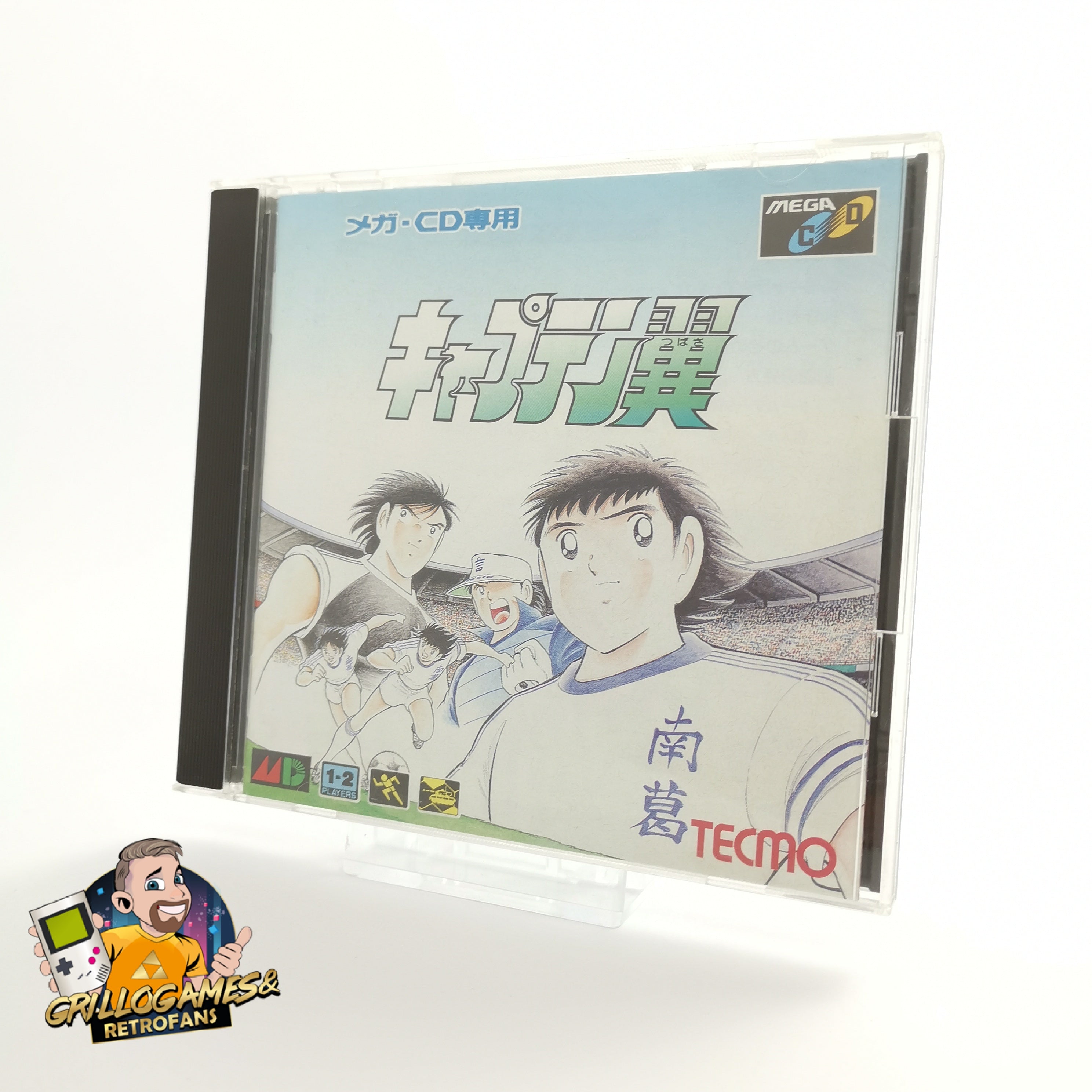 Sega Mega-CD Spiel – Captain Tsubasa Fußball OVP NTSC-J