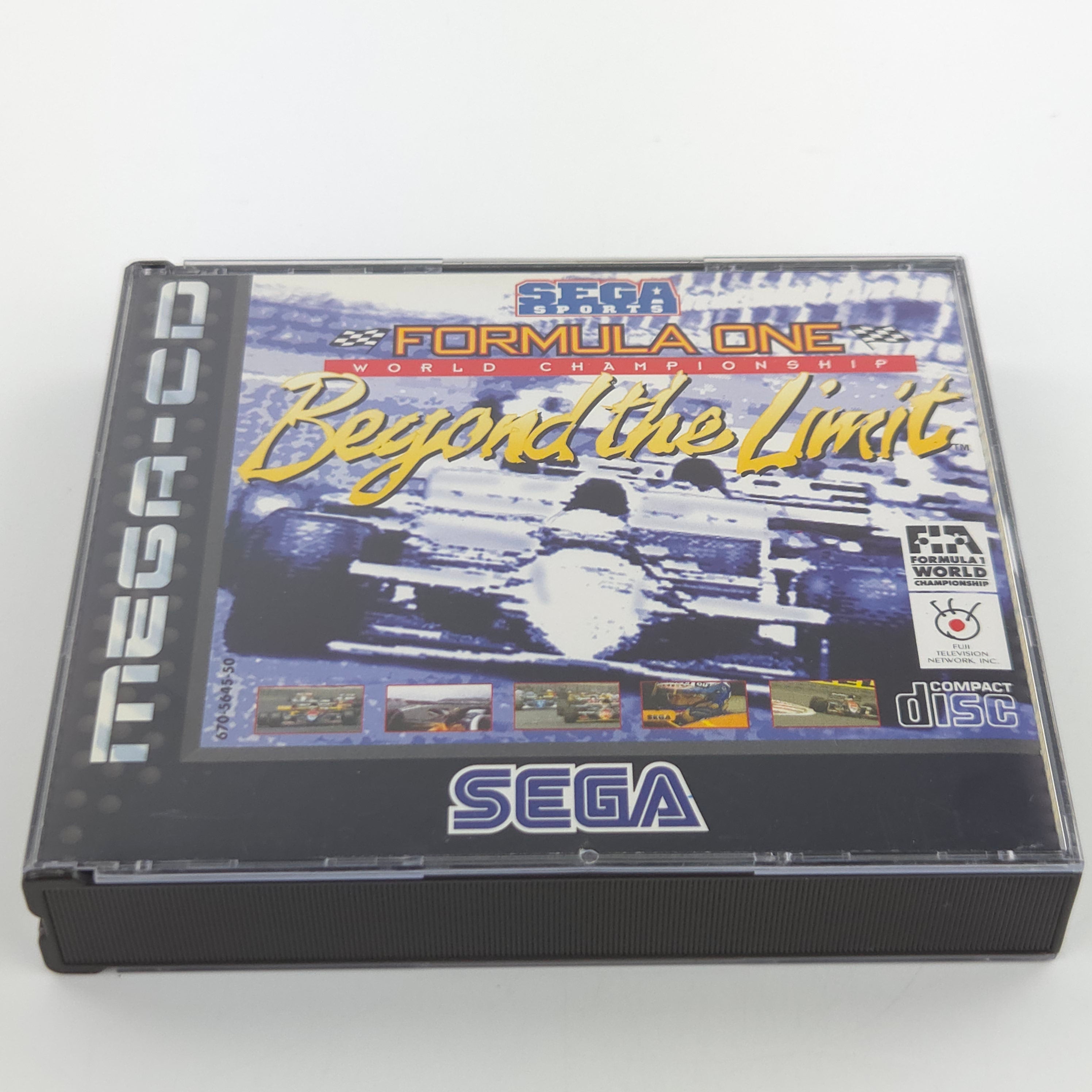 Sega Mega CD Spiel Formula One World Championship OVP PAL