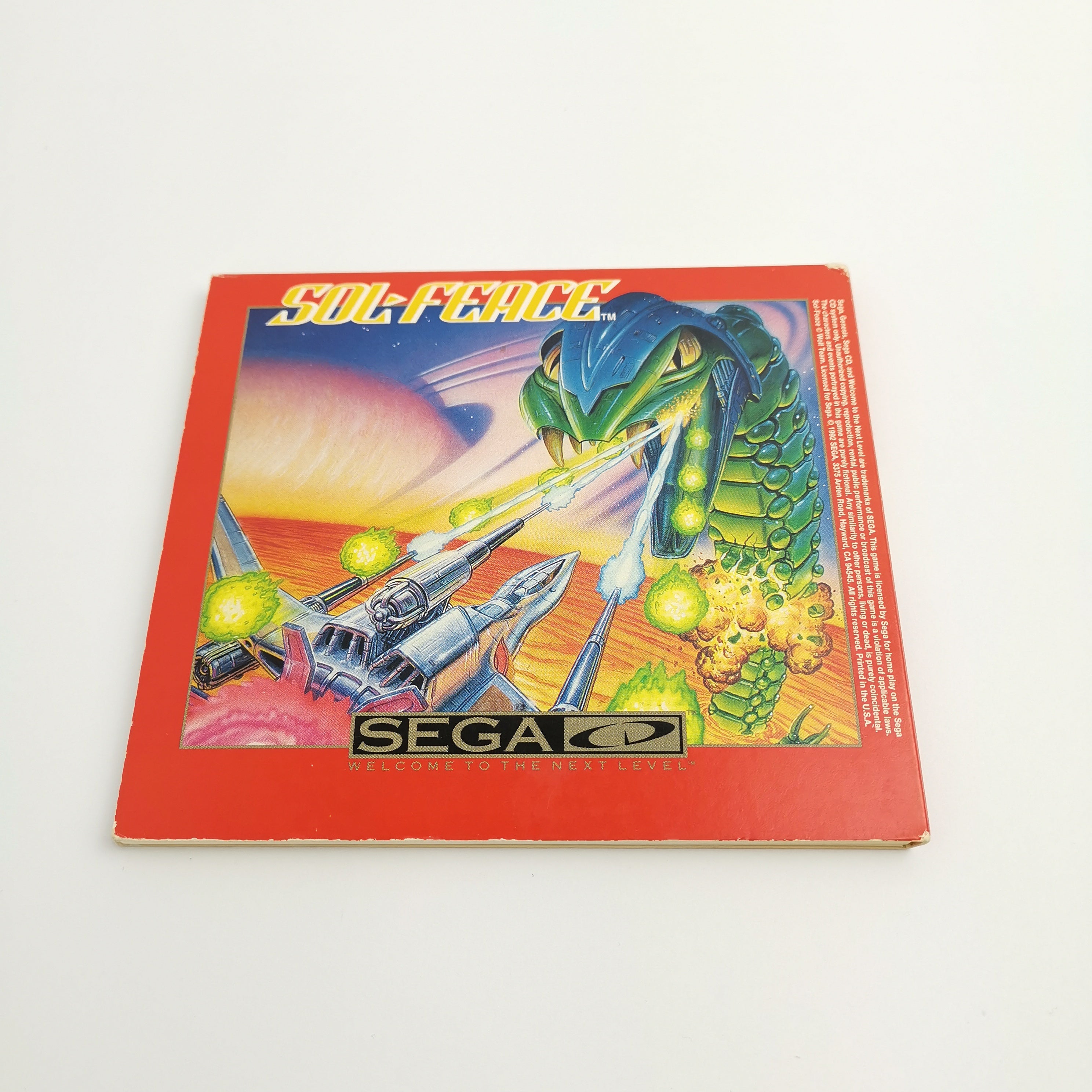 Sega Mega-CD Spiel – Sol-Feace (NTSC-USA OVP)