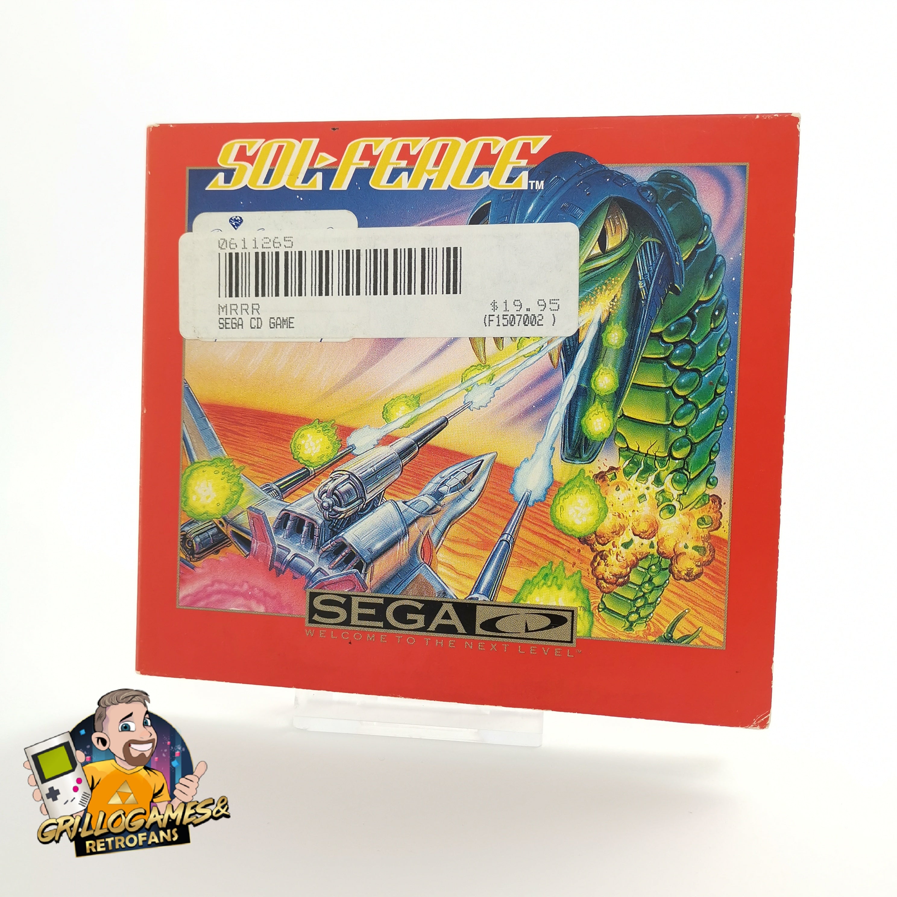Sega Mega-CD Spiel – Sol-Feace (NTSC-USA OVP)