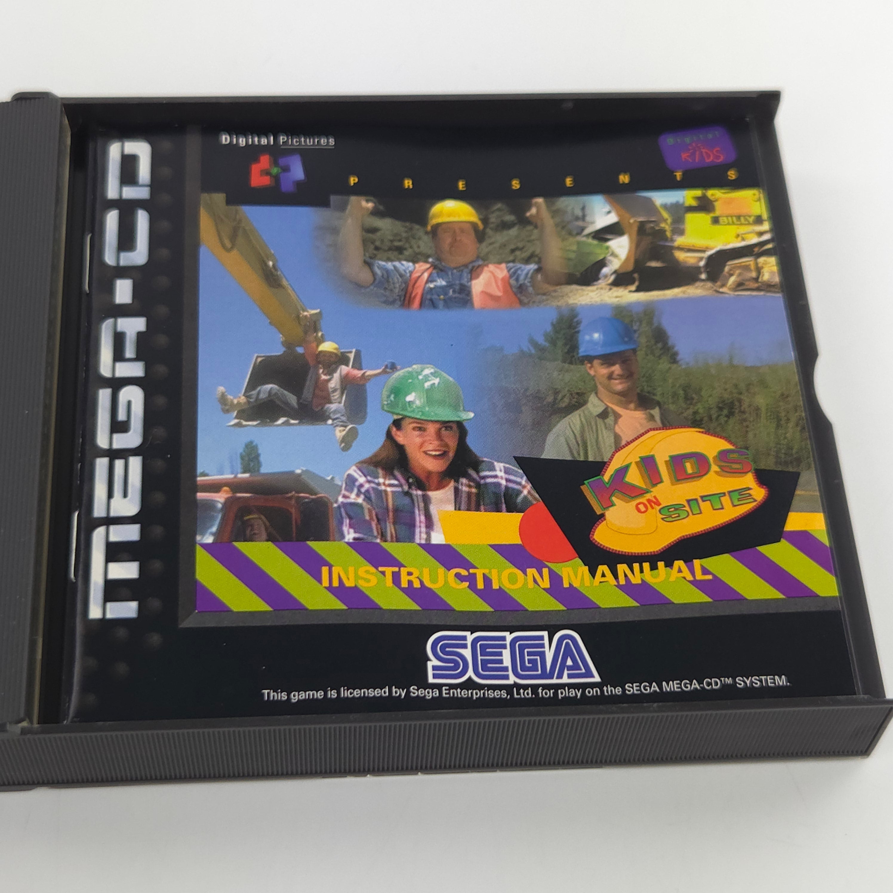 Sega Mega-CD Spiel Kids on Site MCD PAL OVP Retrofans