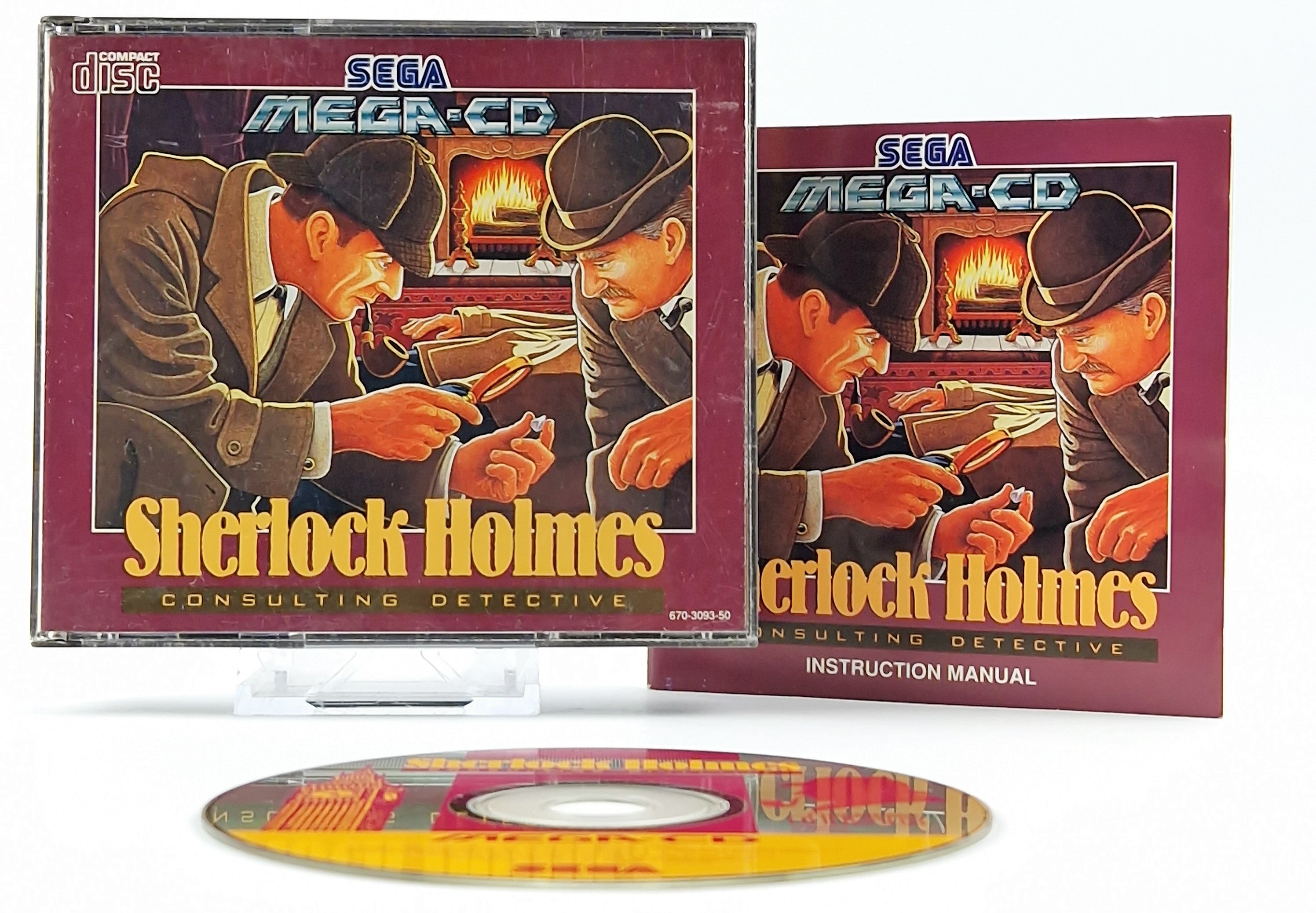 Sega Mega CD Spiel – Sherlock Holmes (OVP PAL)