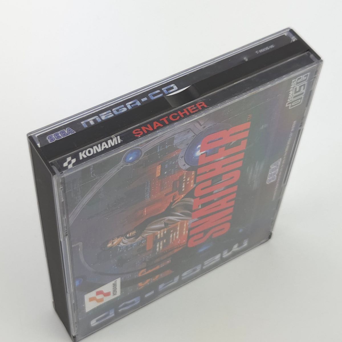 Sega Mega CD Spiel Snatcher Kojima PAL EUR