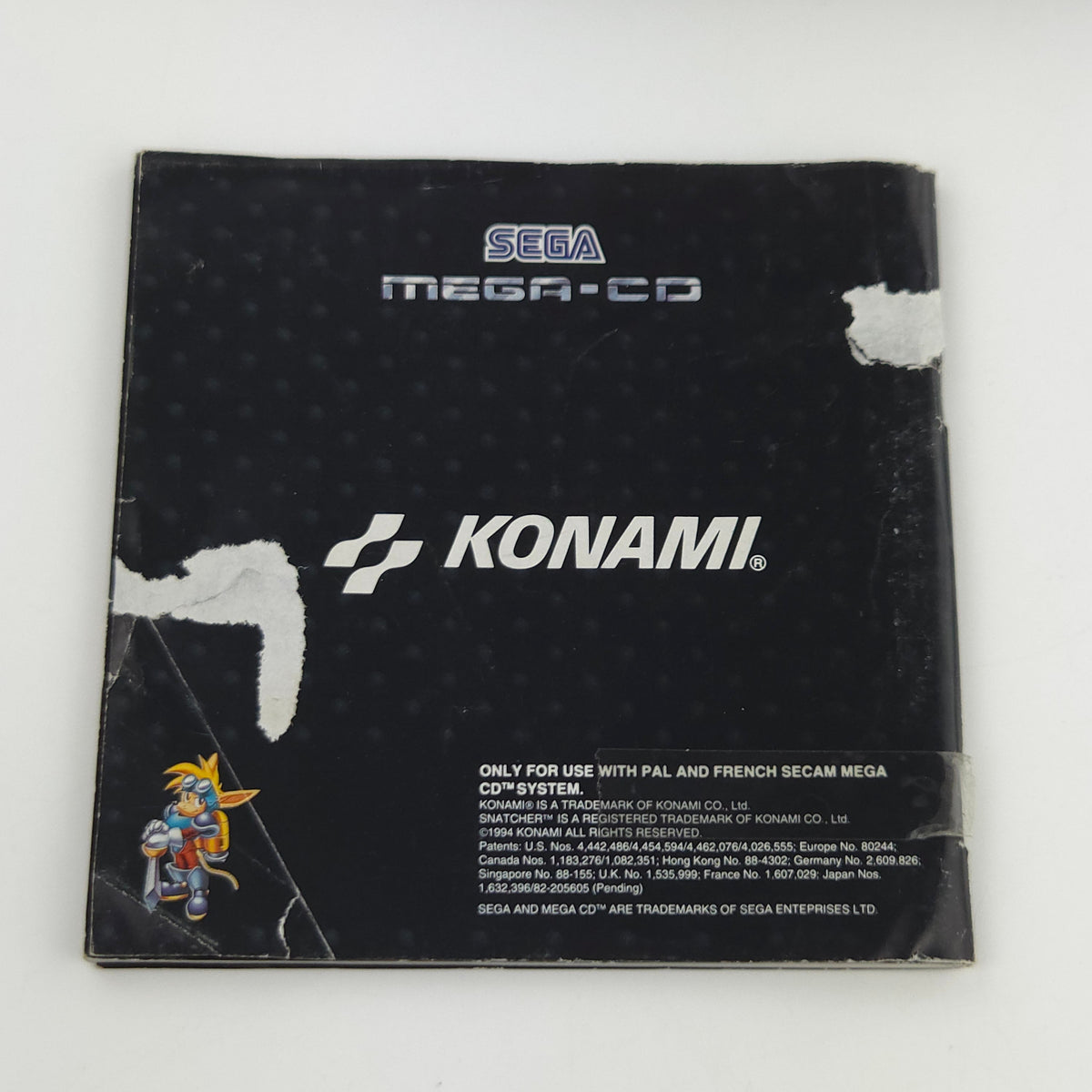 Sega Mega CD Spiel Snatcher Kojima PAL EUR