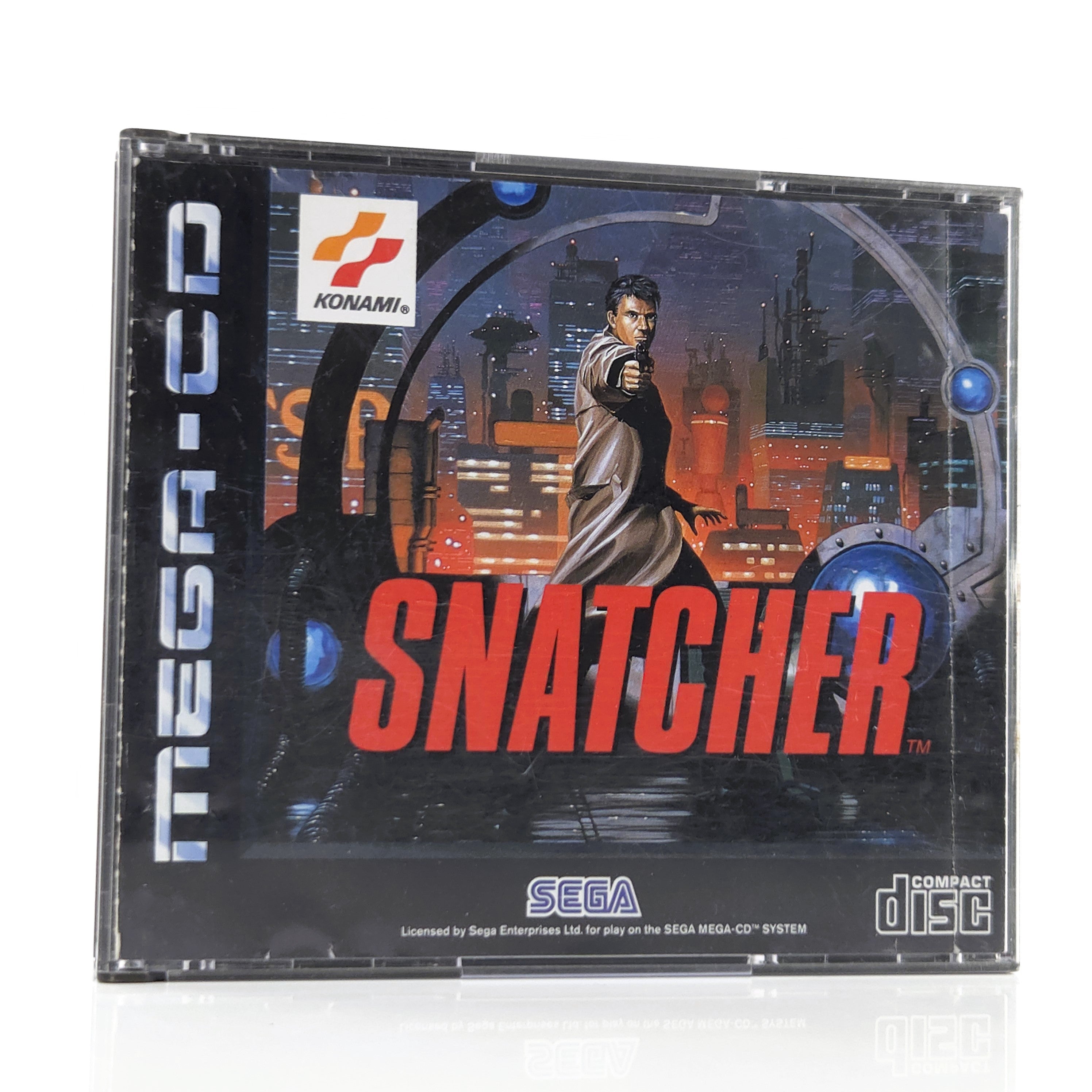 Sega Mega CD Spiel Snatcher Kojima PAL EUR