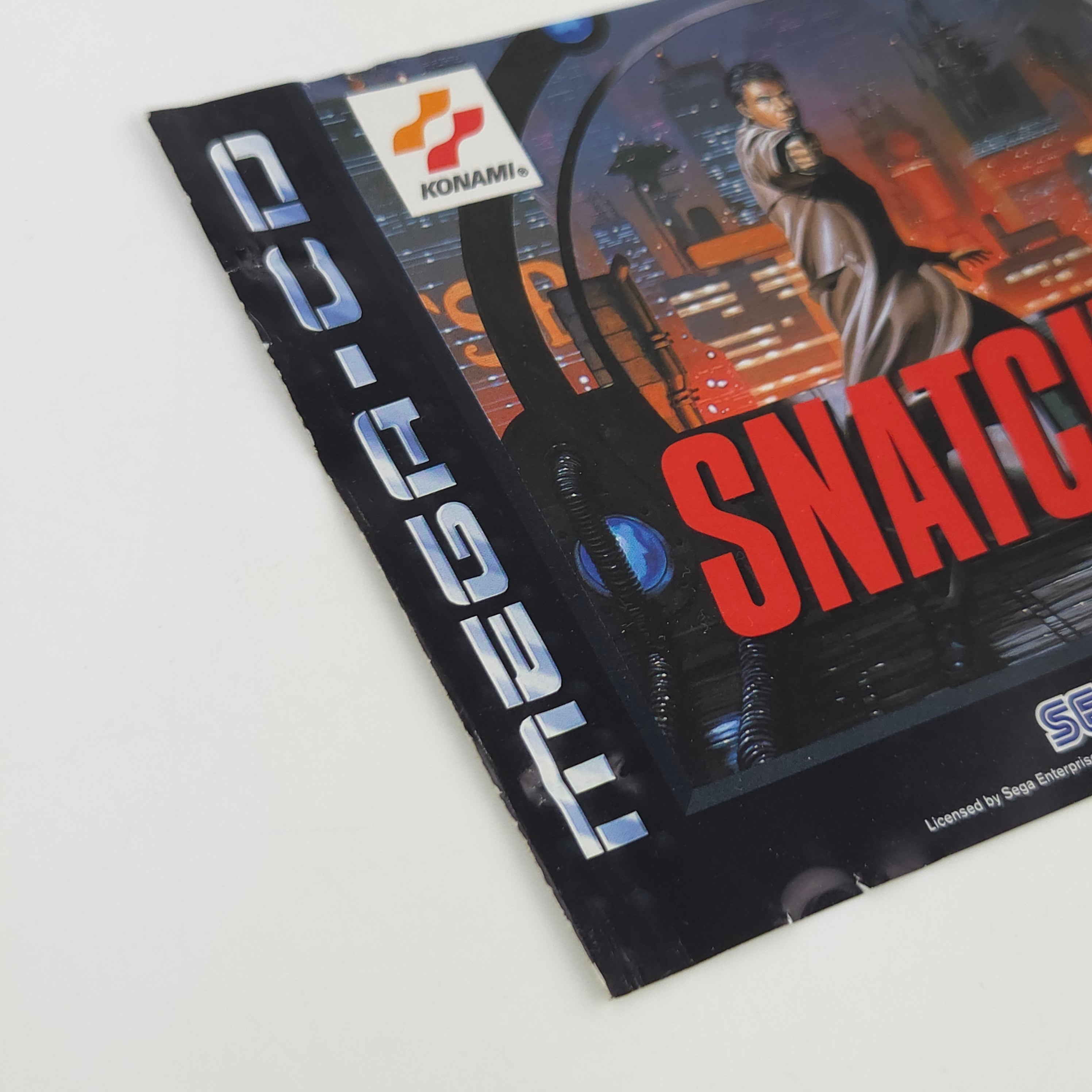 Sega Mega CD Spiel Snatcher Kojima PAL EUR