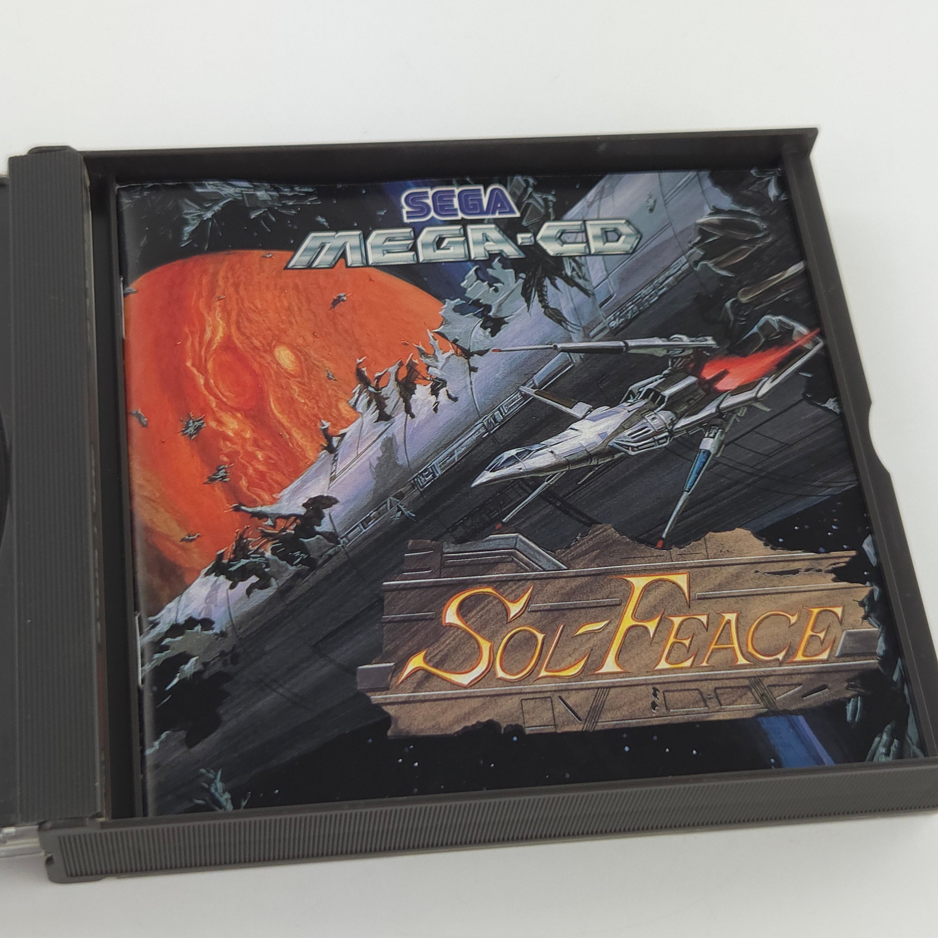 Sega Mega CD Spiel Sol Feace Cobra Command OVP PAL