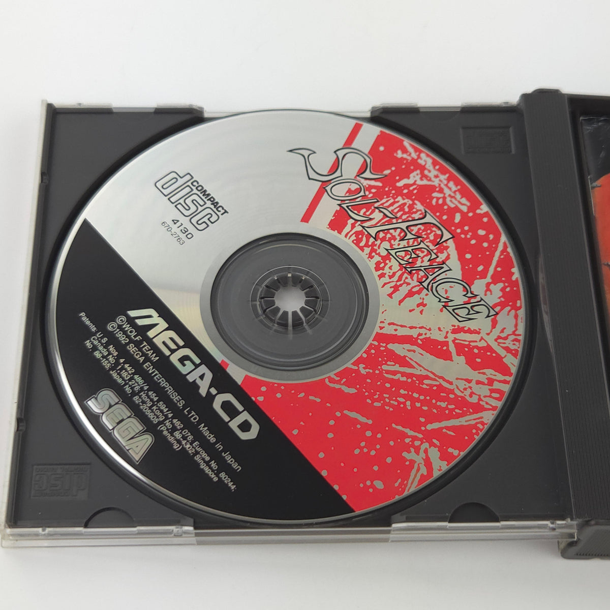 Sega Mega CD Spiel Sol Feace Cobra Command OVP PAL