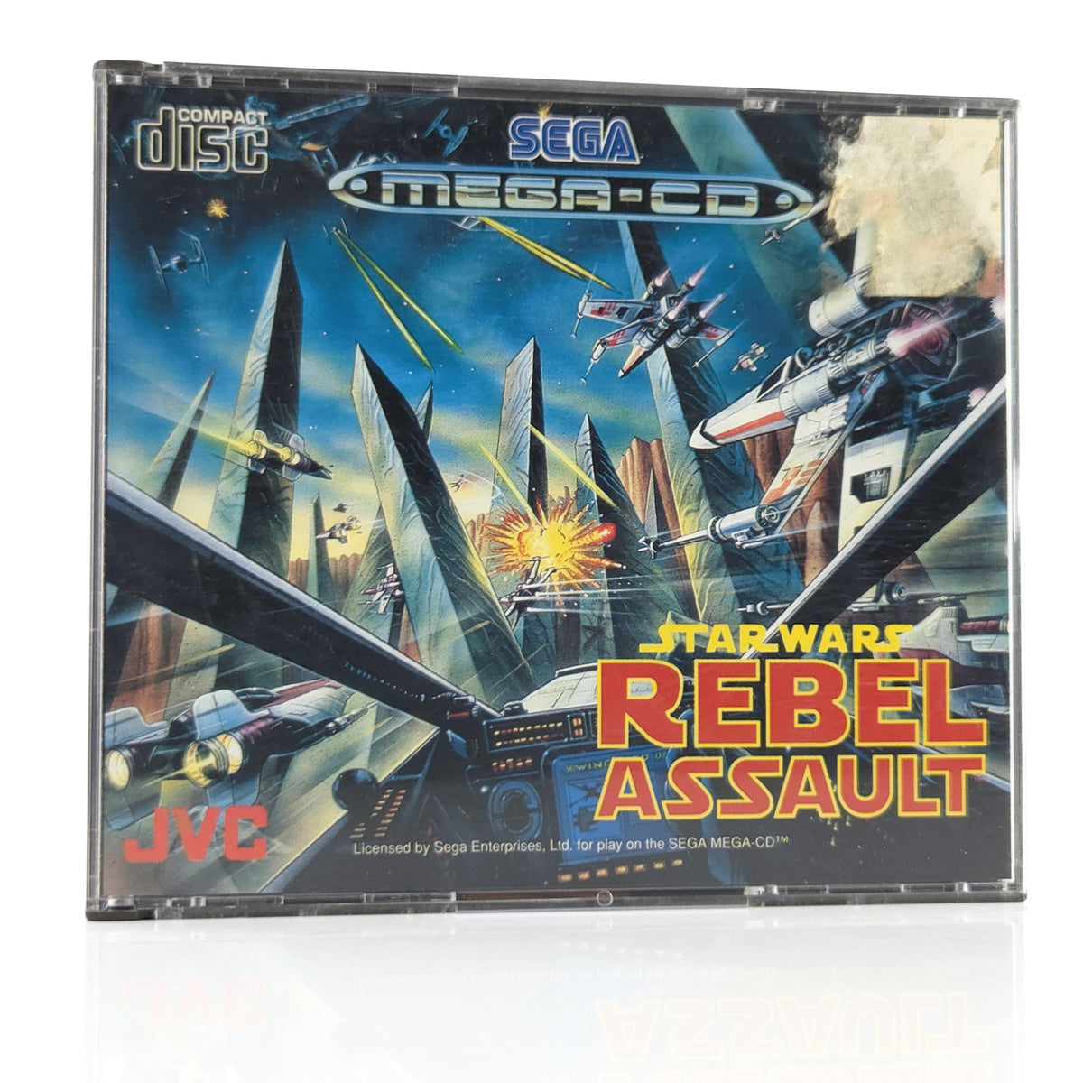 Sega Mega CD Spiel Star Wars Rebel Assault OVP