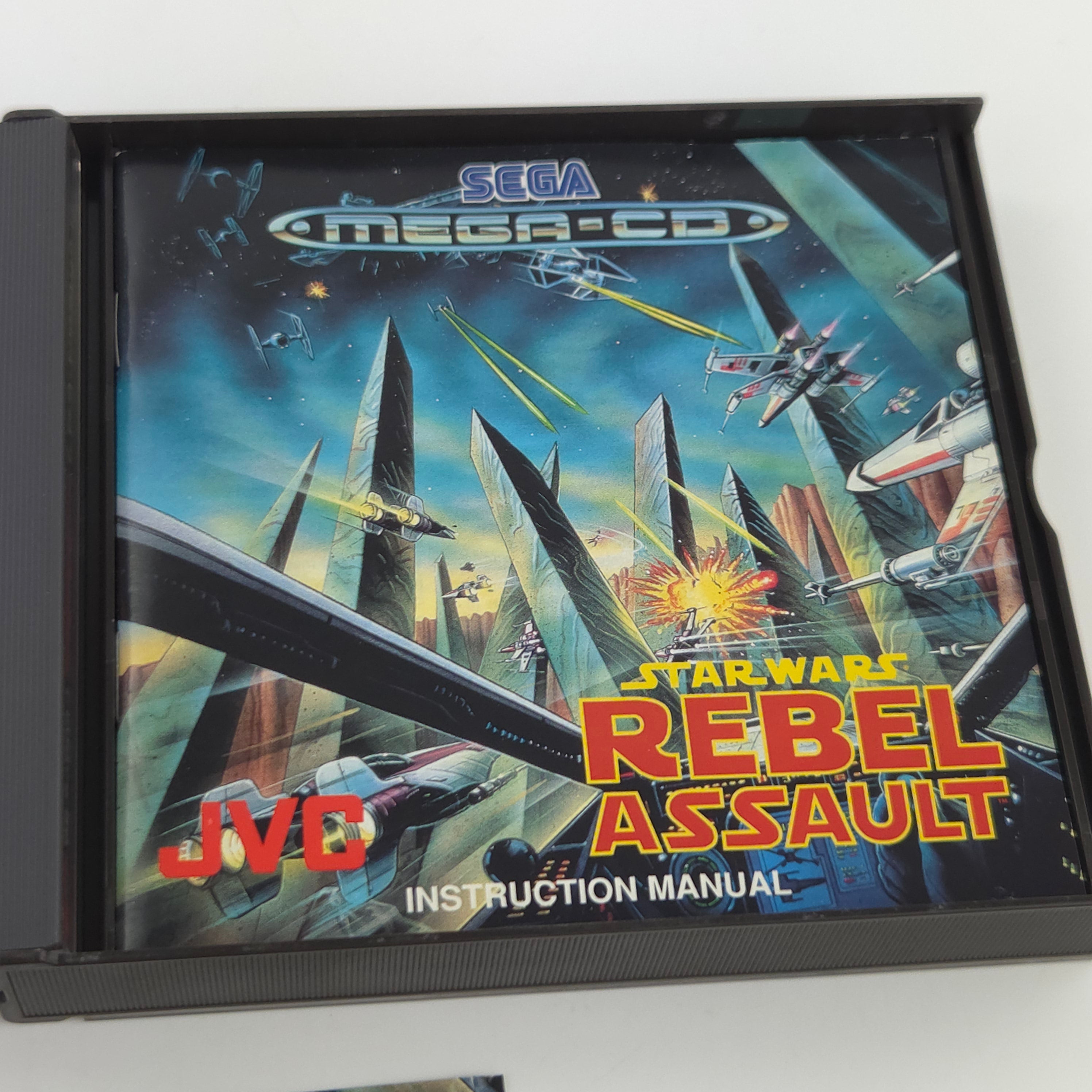 Sega Mega CD Spiel Star Wars Rebel Assault OVP