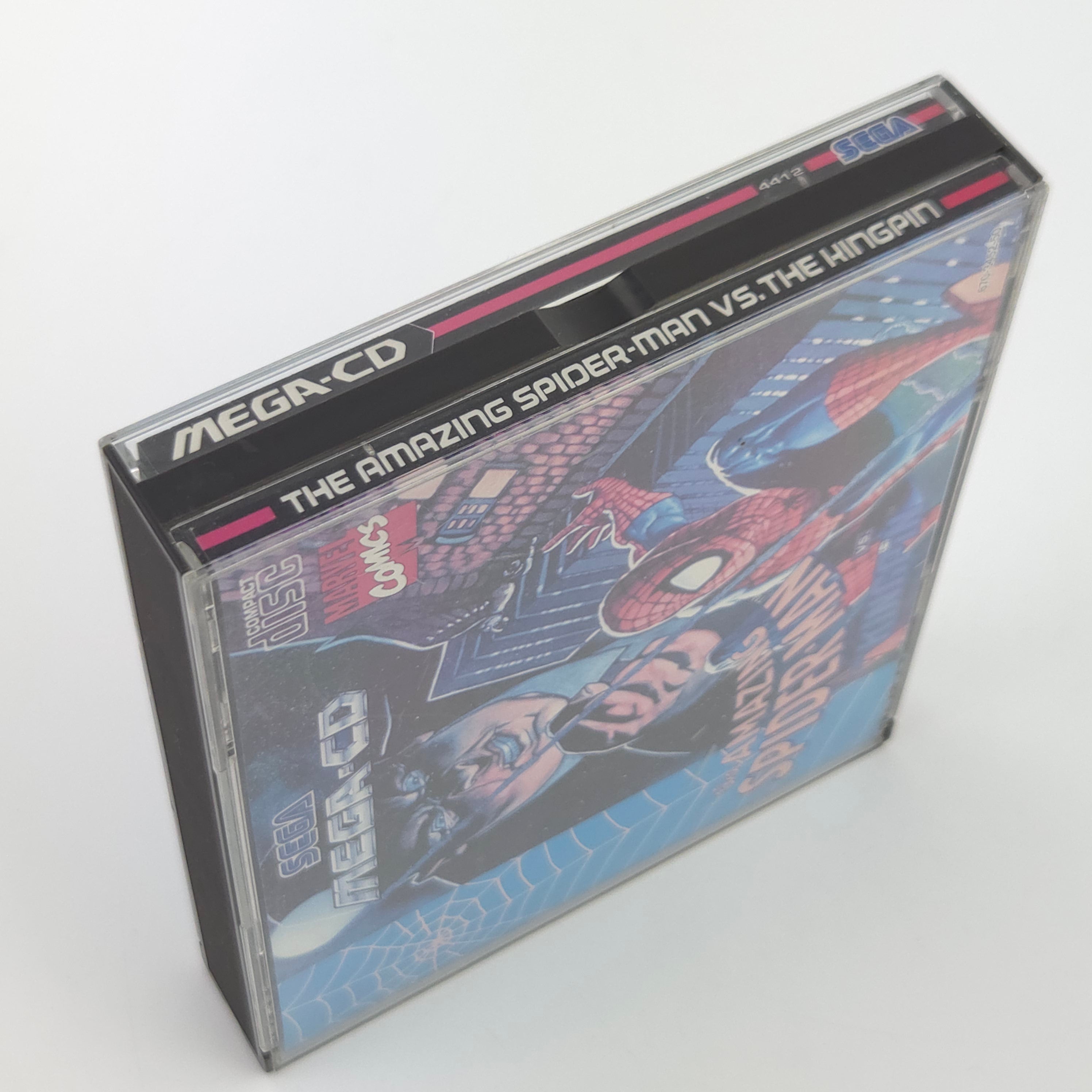 Sega Mega CD Spiel Spider Man Kingpin PAL EUR