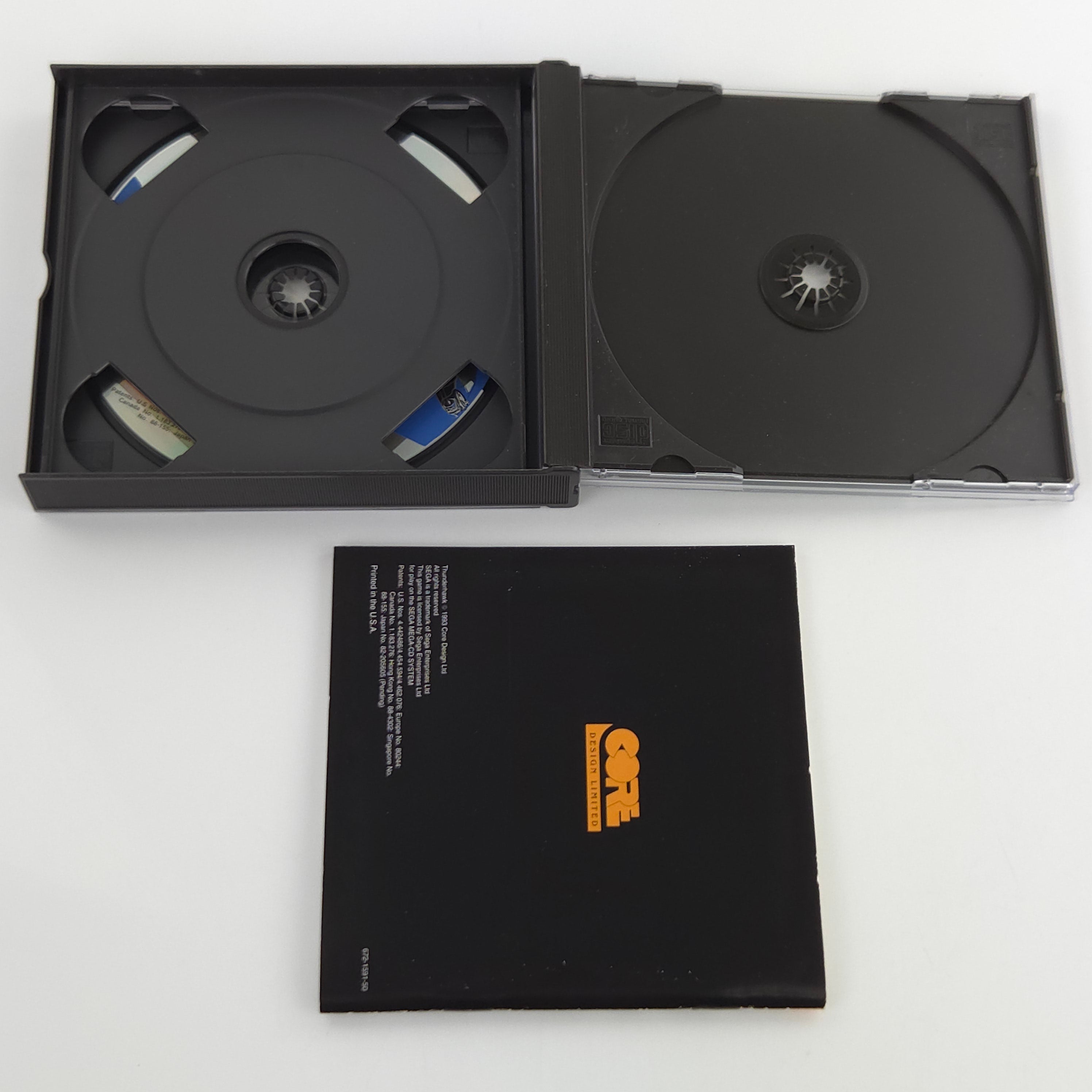 Sega Mega CD Spiel Thunderhawk MCD OVP PAL Core Design
