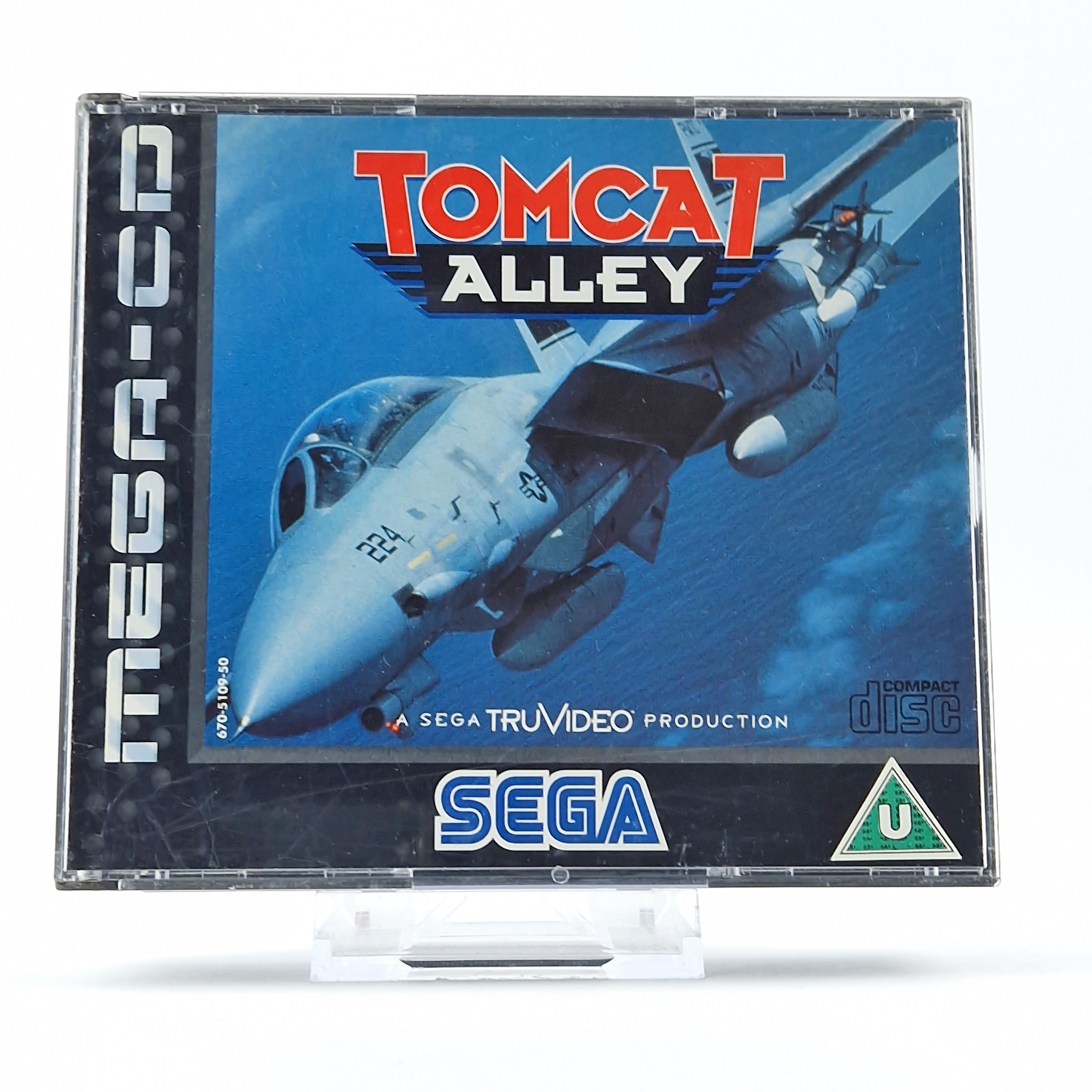 Sega Mega CD Spiel – Tomcat Alley (PAL OVP Anleitung)