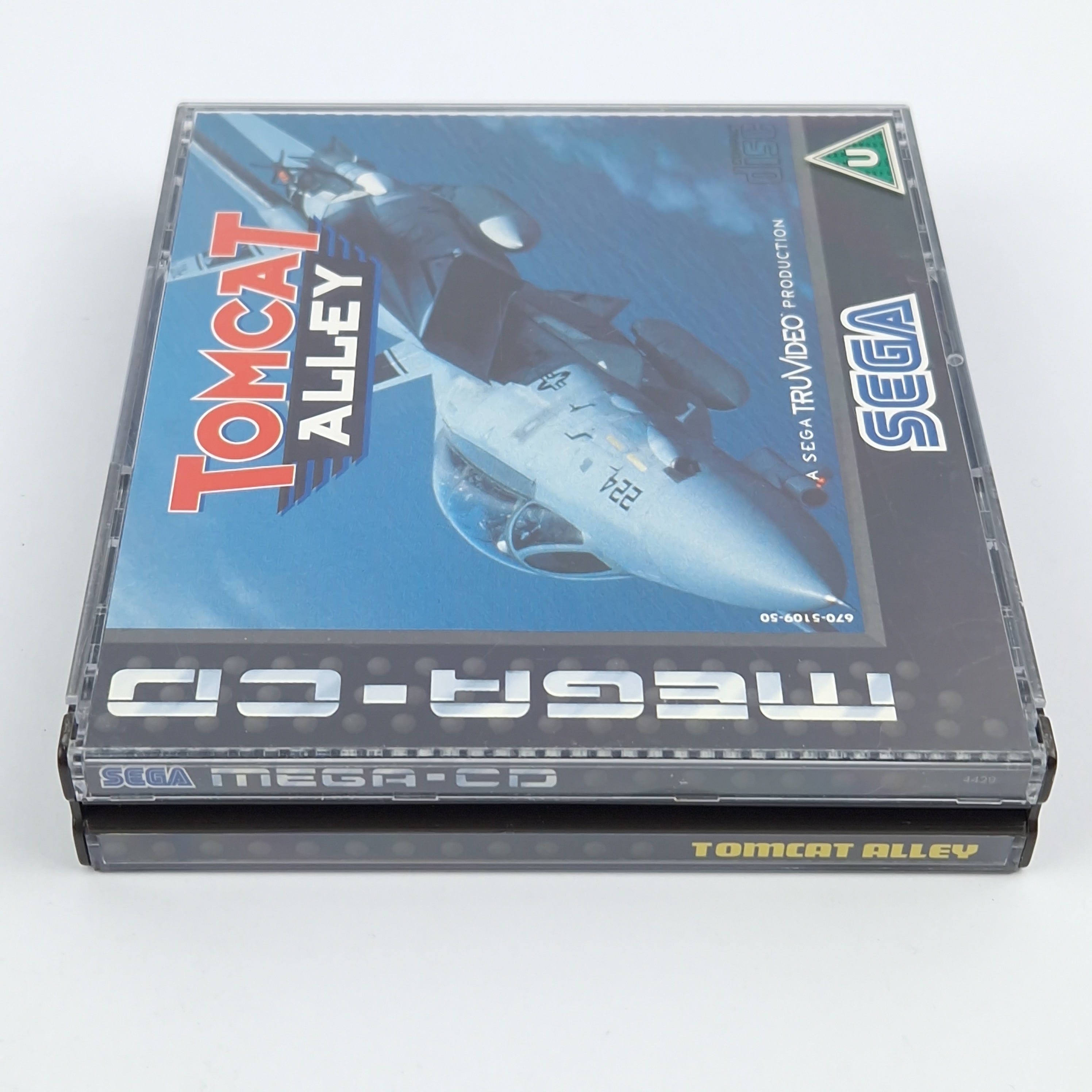 Sega Mega CD Spiel – Tomcat Alley (PAL OVP Anleitung)