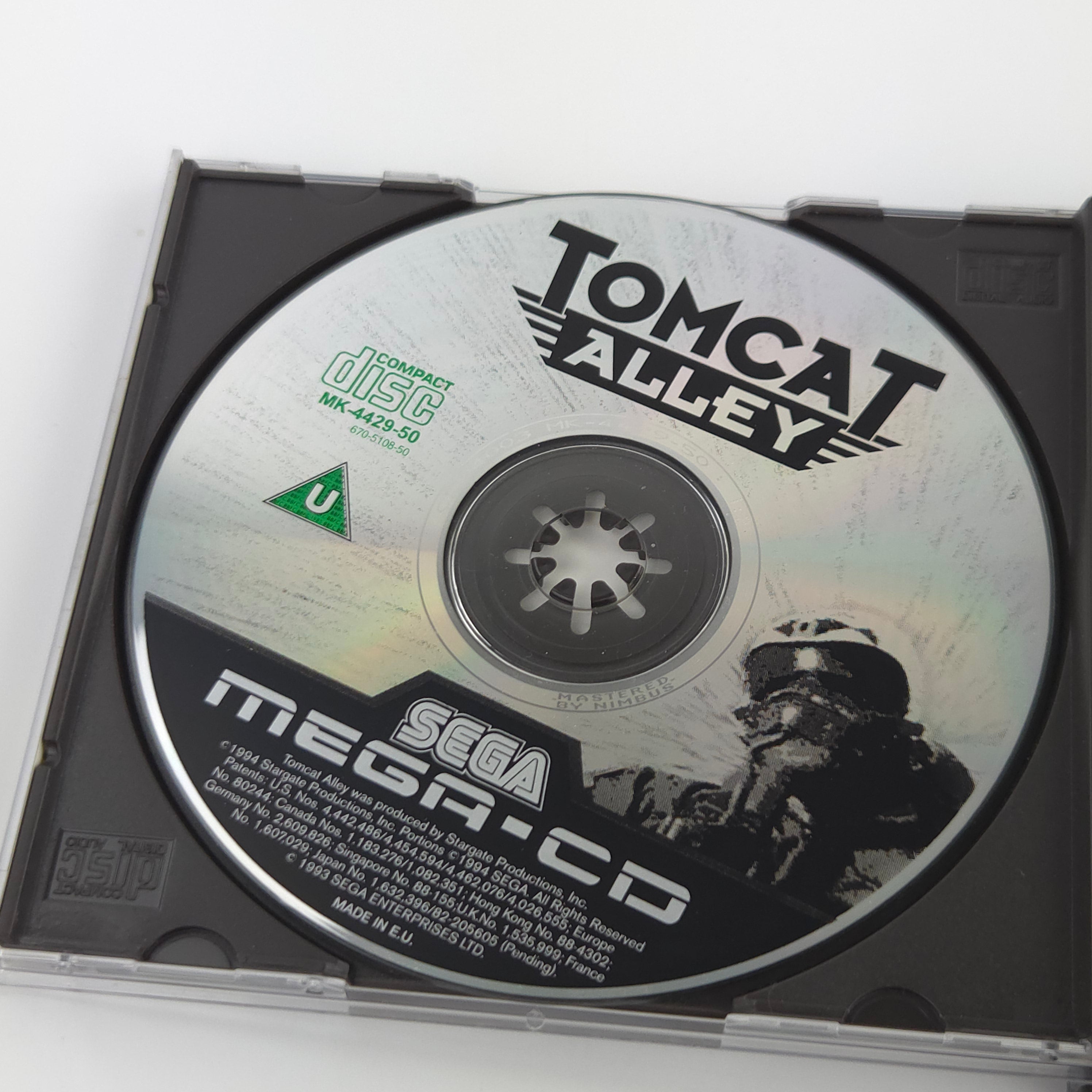 Sega Mega-CD Spiel Tomcat Alley MCD OVP PAL EUR