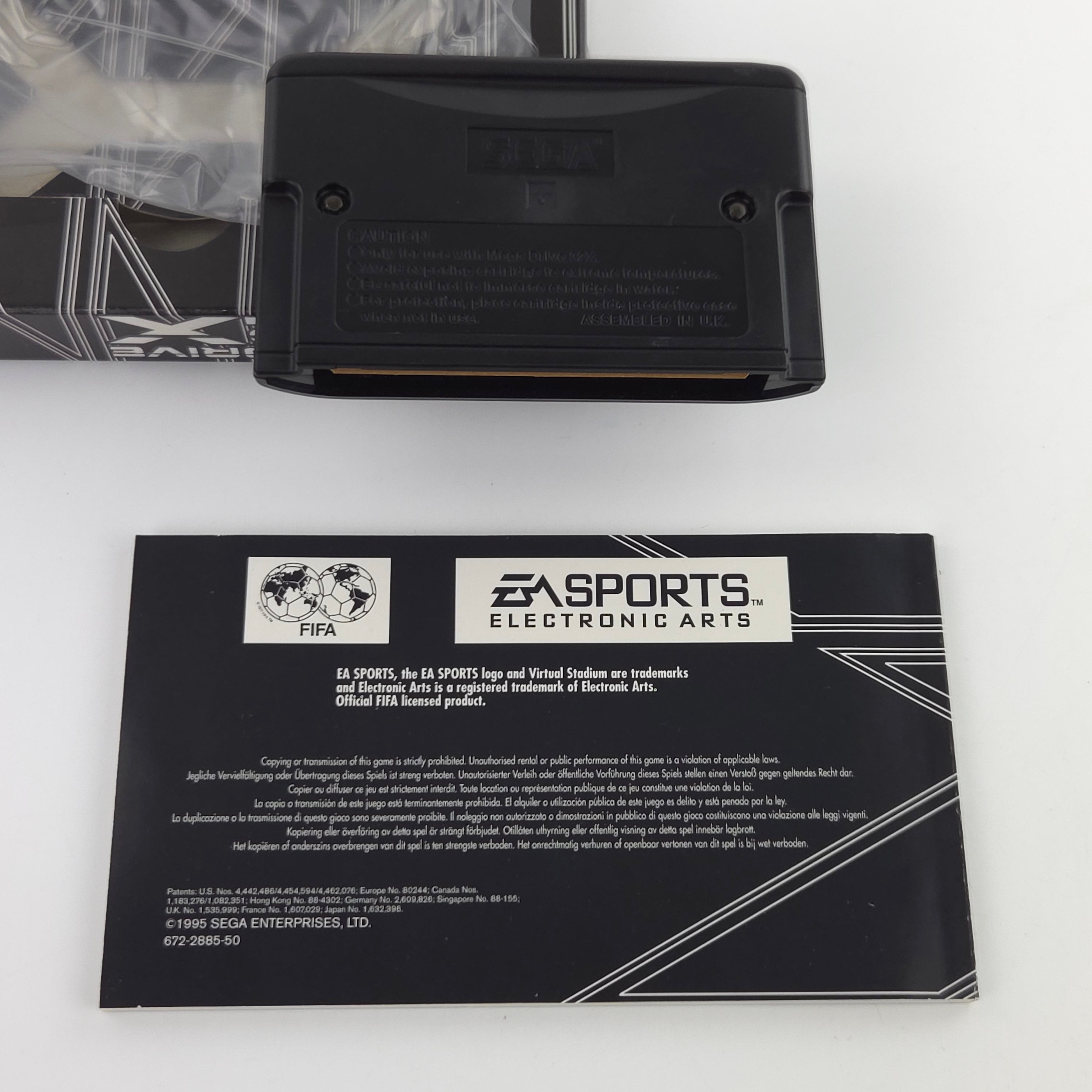 Sega Mega Drive 32X Spiel FIFA Soccer 96 MD Cartridge OVP