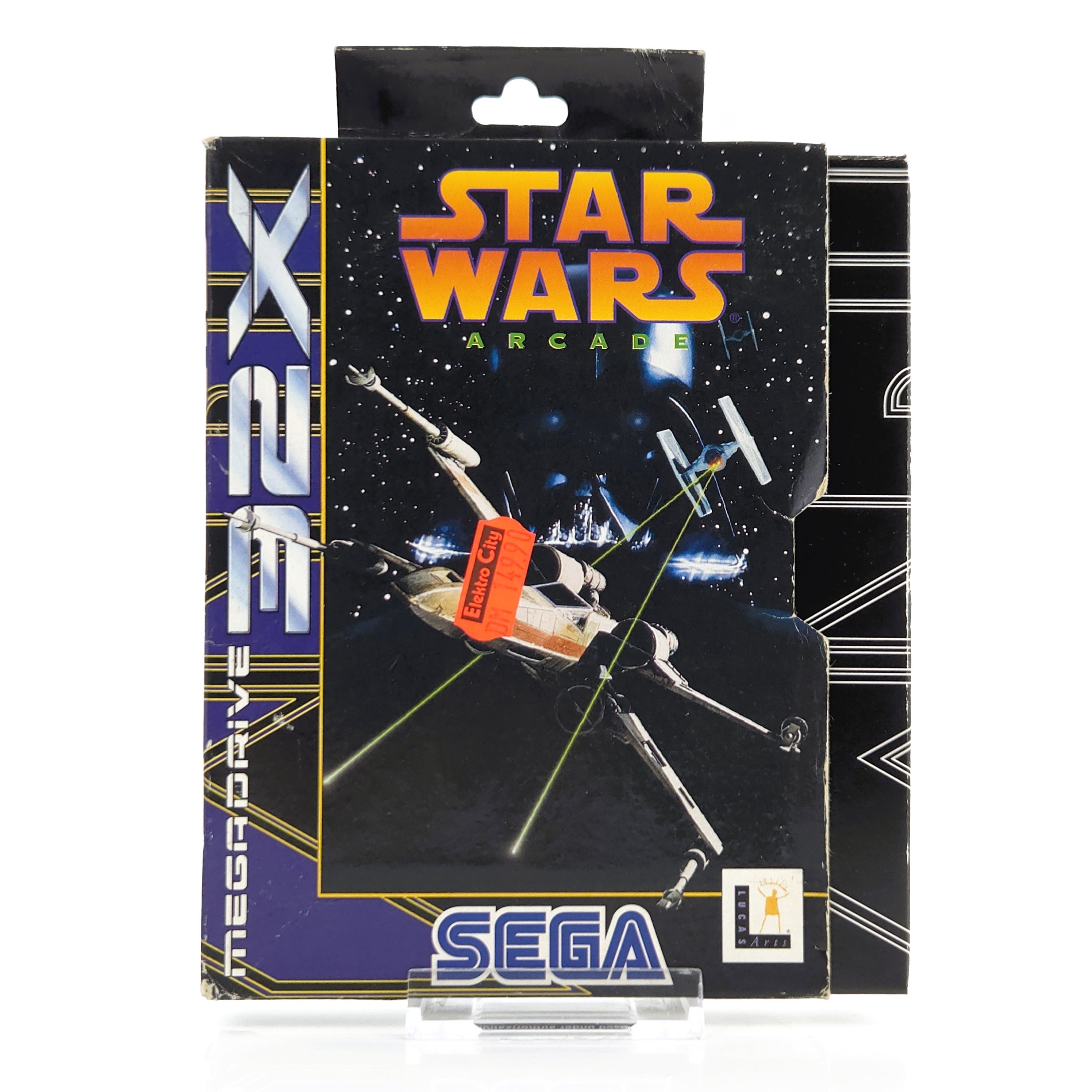Sega Mega Drive 32X Spiel Star Wars Arcade MD OVP CIB PAL