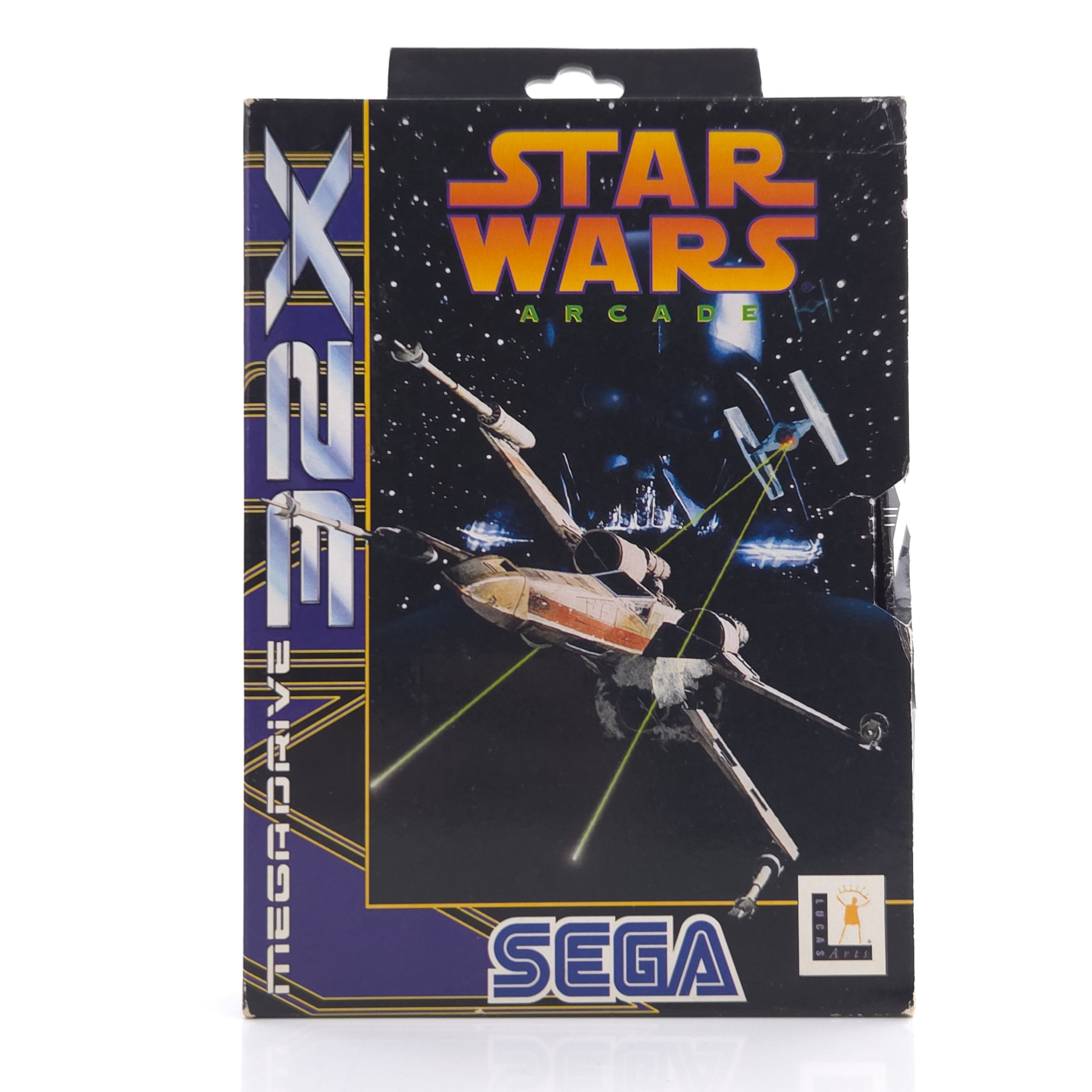 Sega Mega Drive 32X Spiel Star Wars Arcade OVP PAL EUR