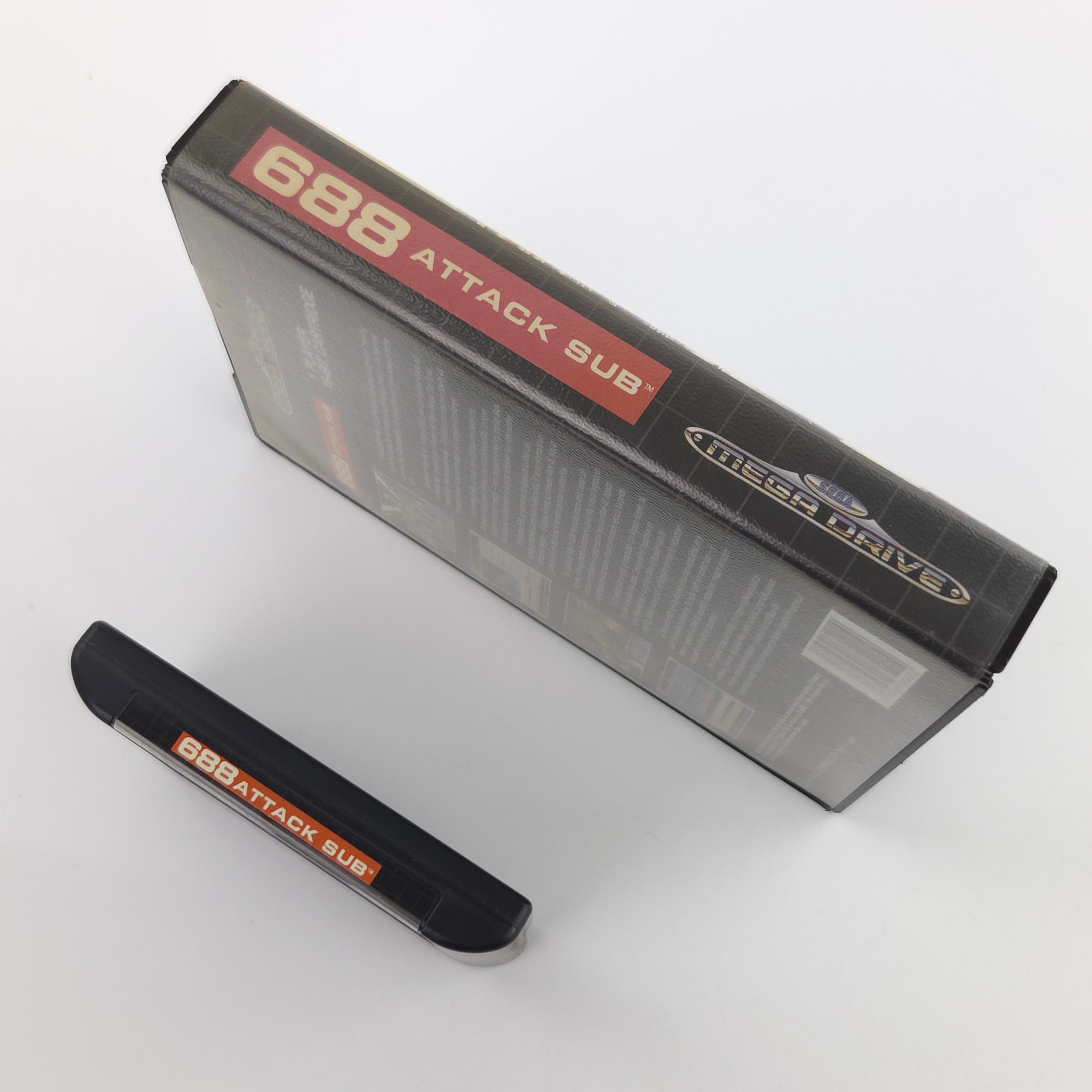Mega Drive Spiel 688 Attack Sub Simulator MD OVP PAL