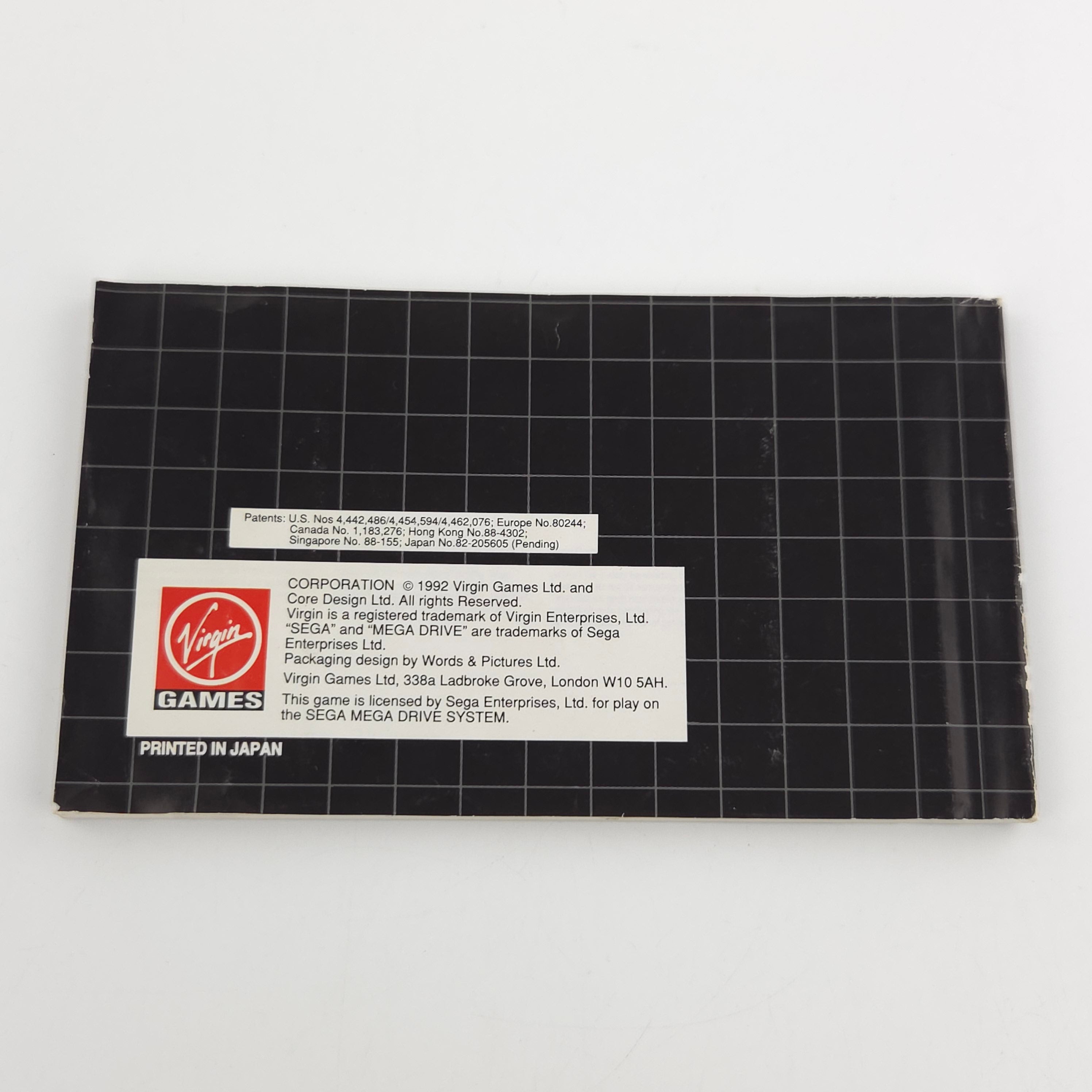 Sega Mega Drive Spiel Corporation MD OVP Virgin Games PAL