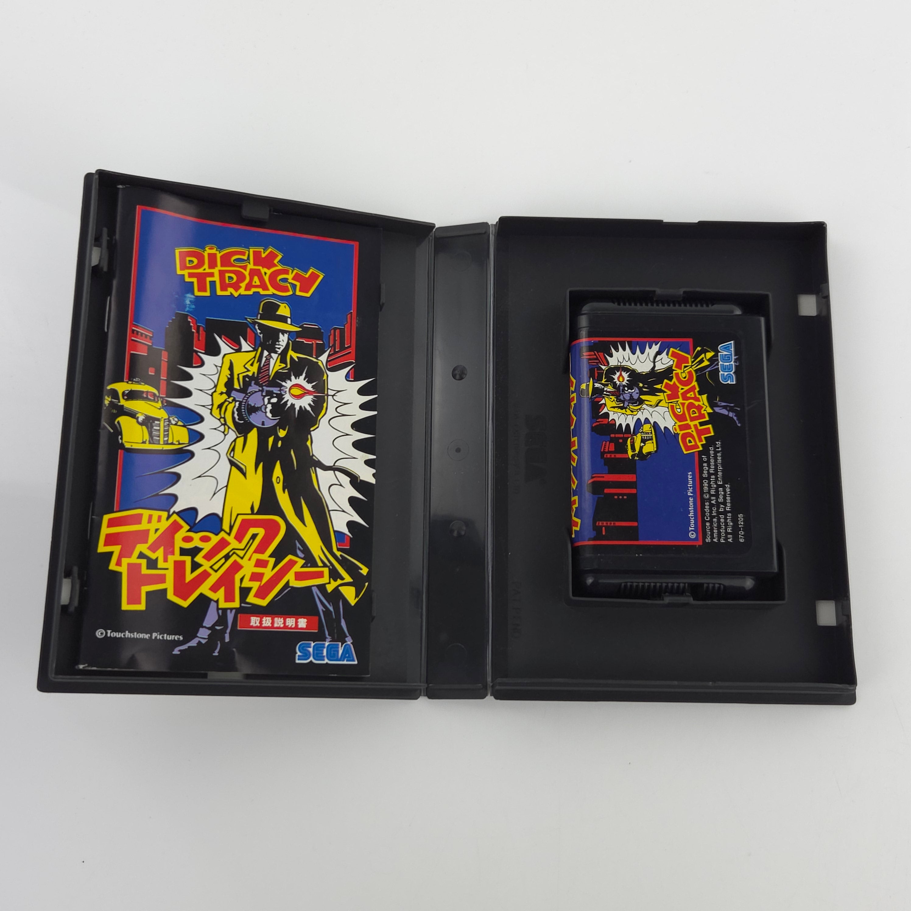 Mega Drive Spiel Dick Tracy MD 16-BIT OVP NTSC-J Japan