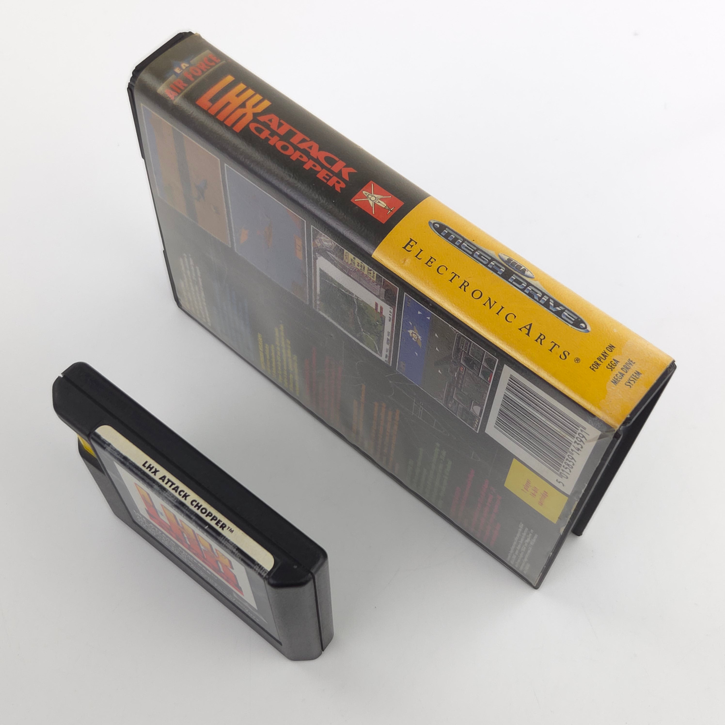 Sega Mega Drive: EA Air Force LHX Attack Chopper - Modul Anleitung OVP (PAL EUR)