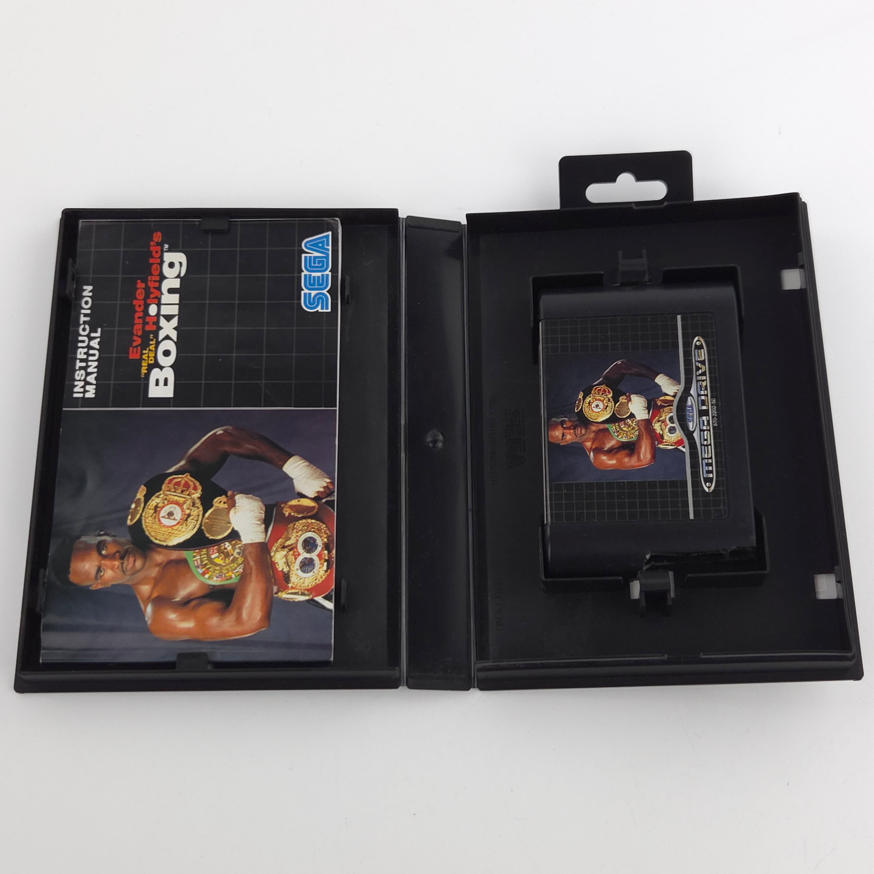 Sega Mega Drive Spiel Evander Holyfields Boxing MD OVP PAL