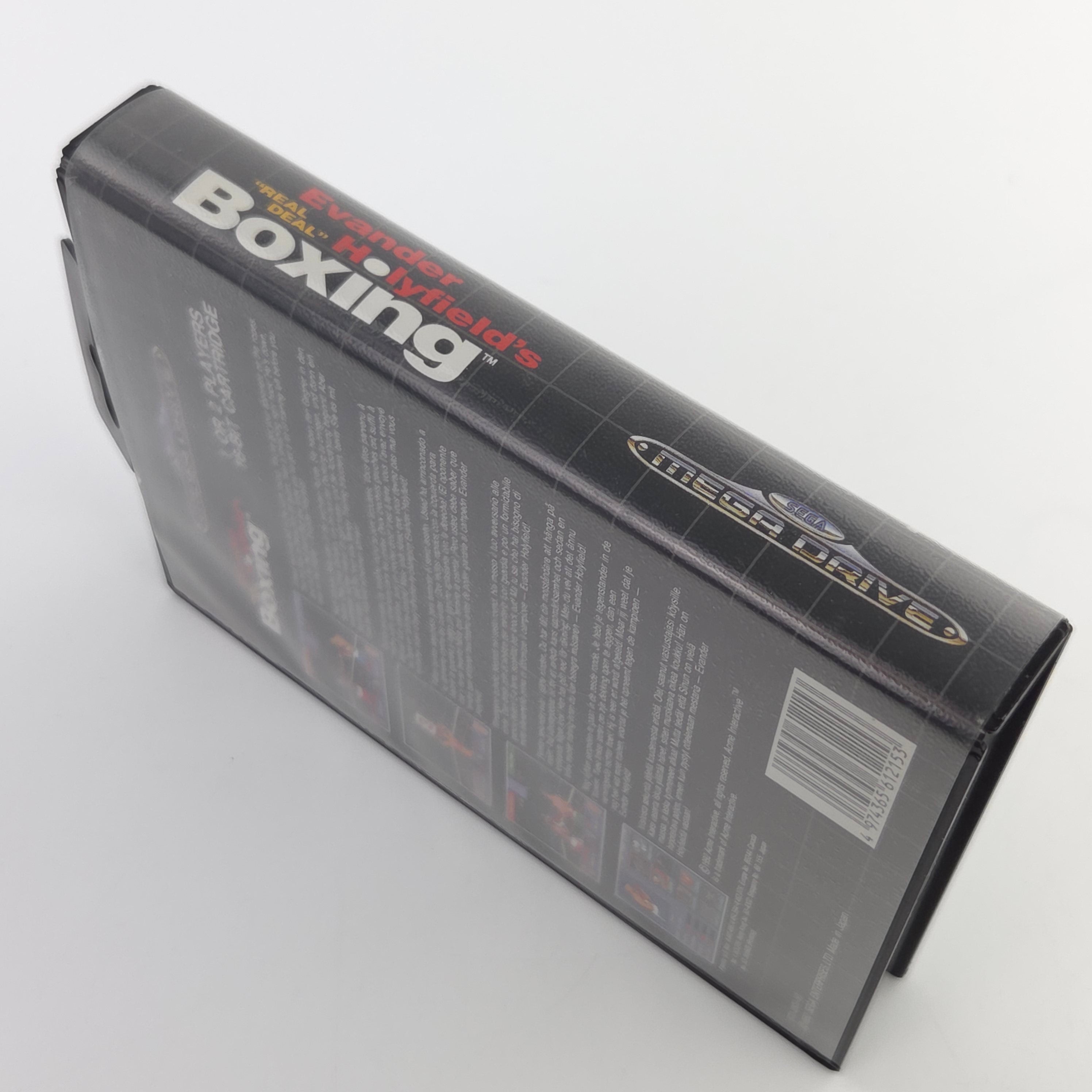 Sega Mega Drive Spiel Evander Holyfields Boxing MD OVP PAL