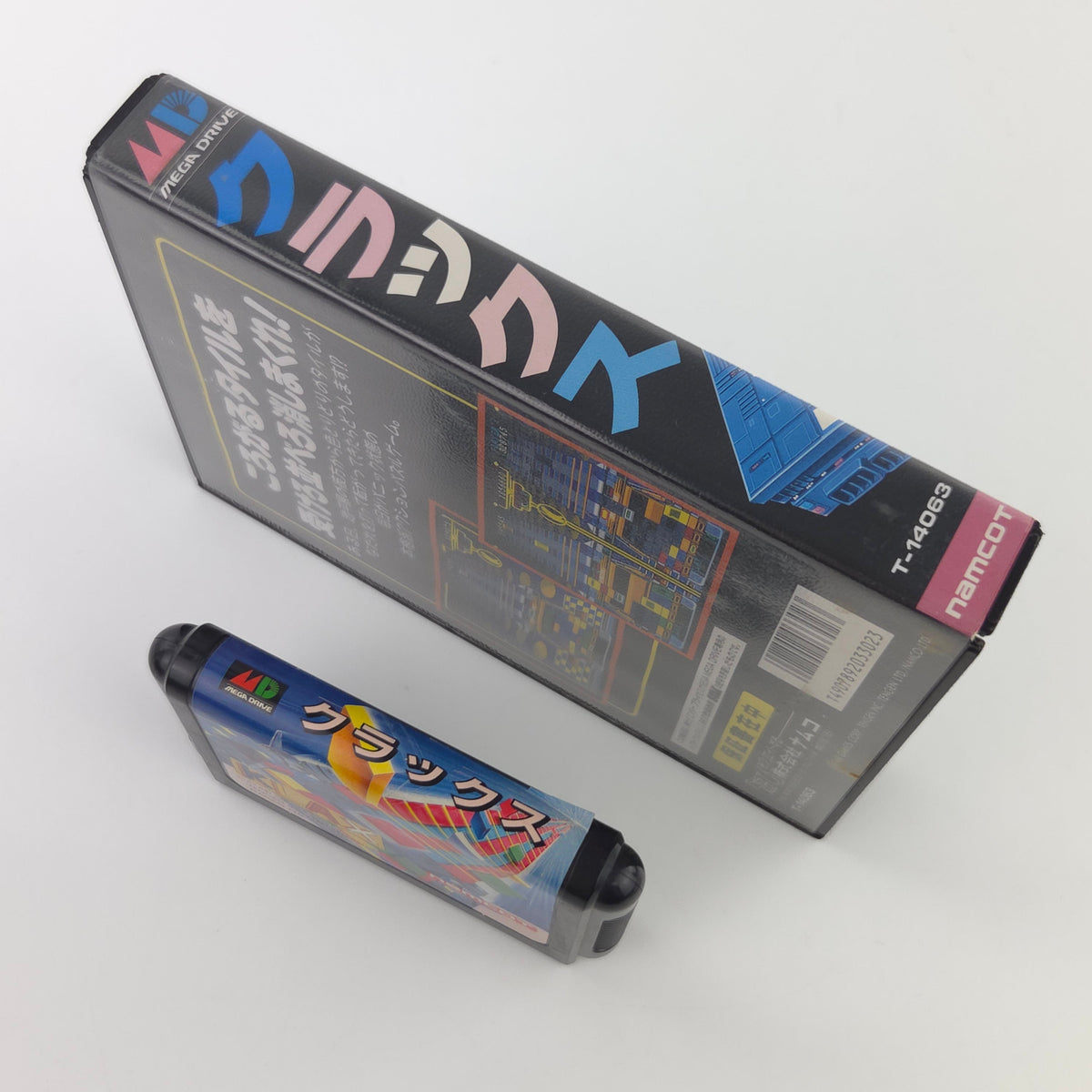 Sega Mega Drive Spiel Klax OVP Japan