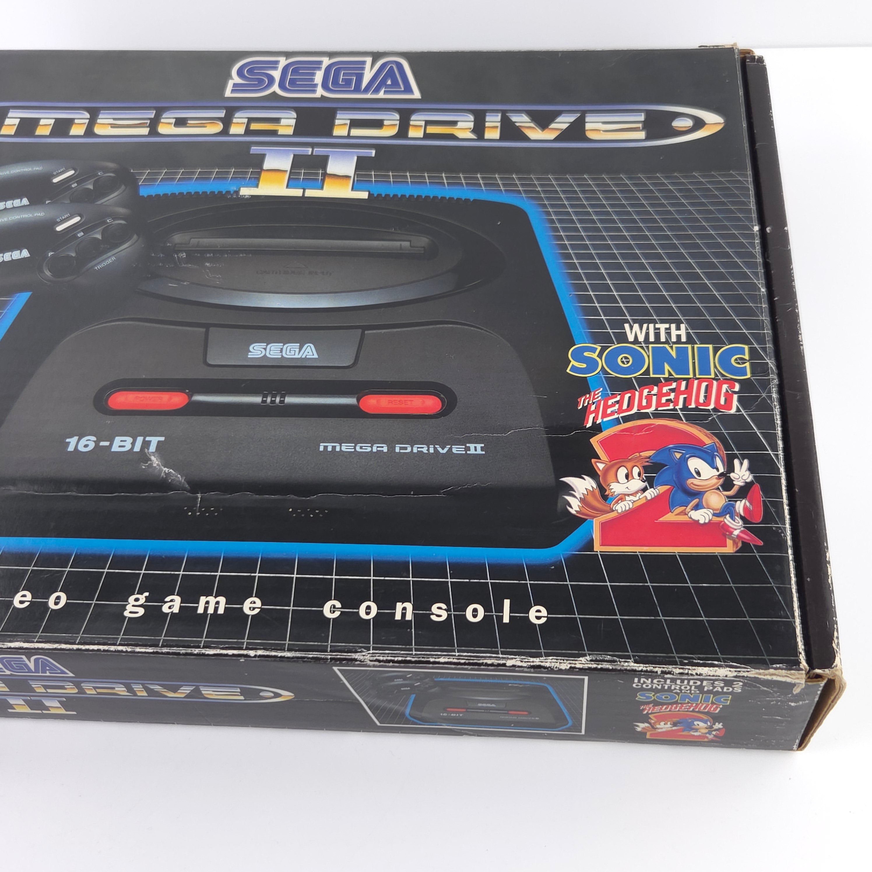 Sega Mega Drive Konsole mit Sonic the Hedgehog 2 PAL