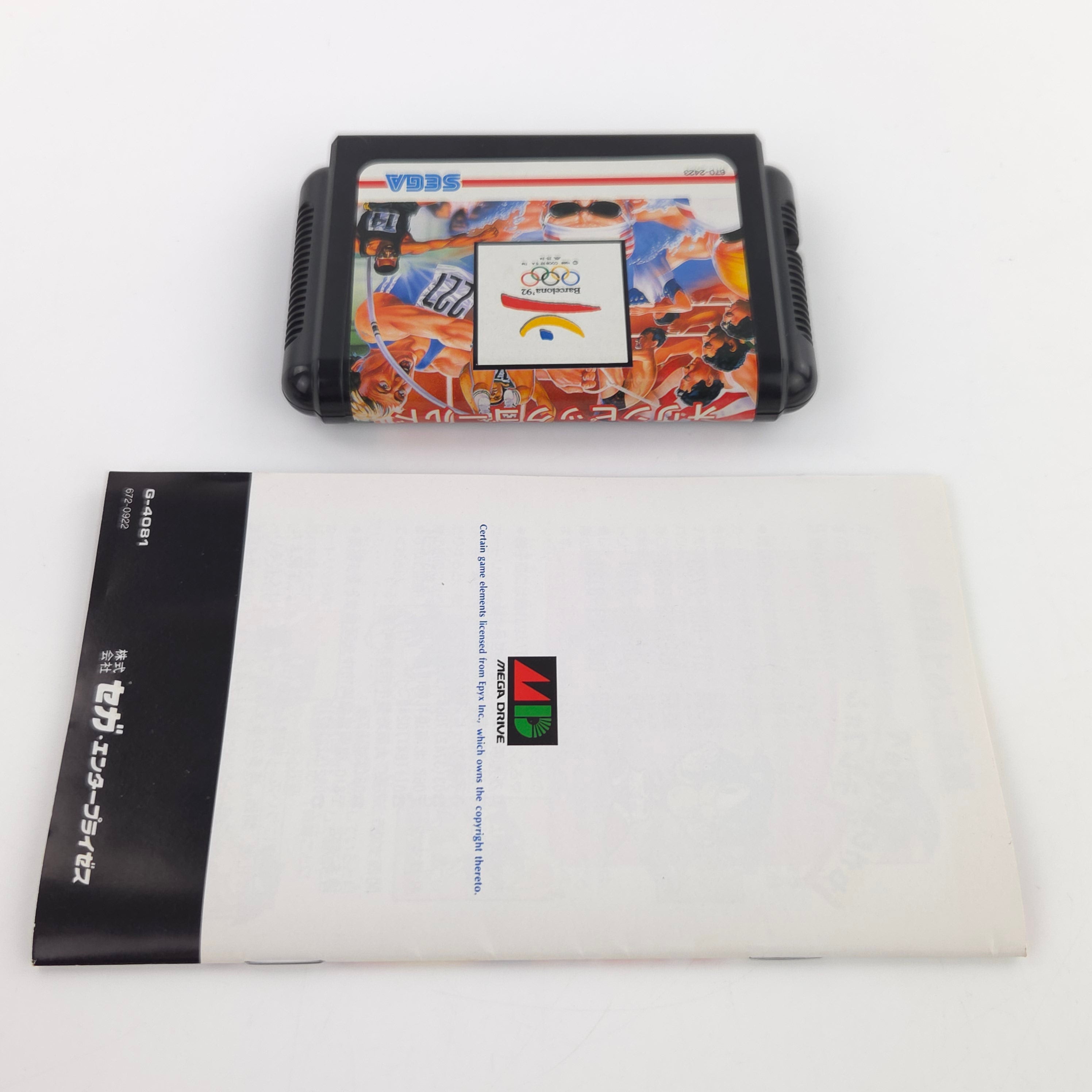 Sega Mega Drive Spiel Olympic Gold MD NTSC-J Japan OVP
