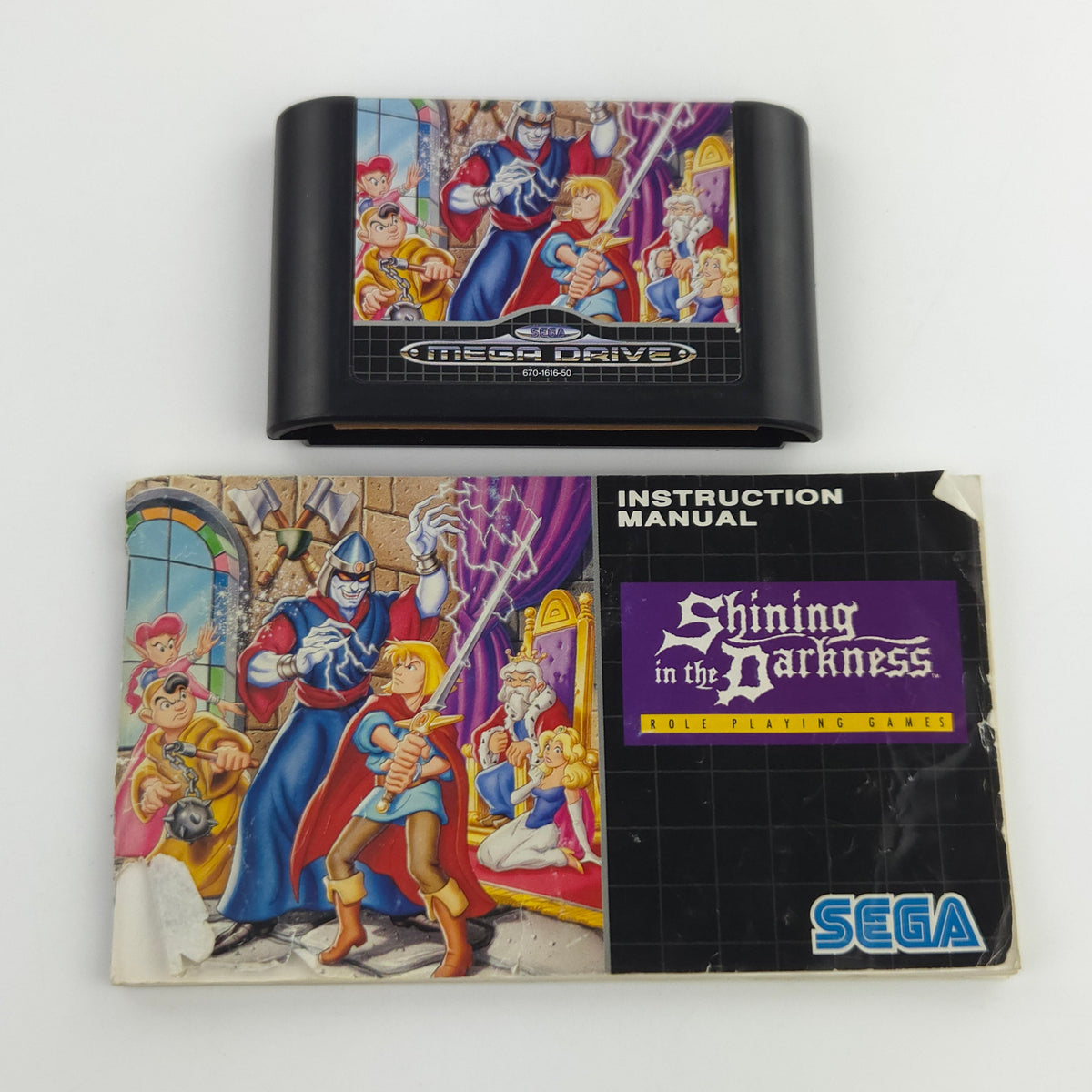 Sega Mega Drive Spiel Shining in the Darkness OVP PAL
