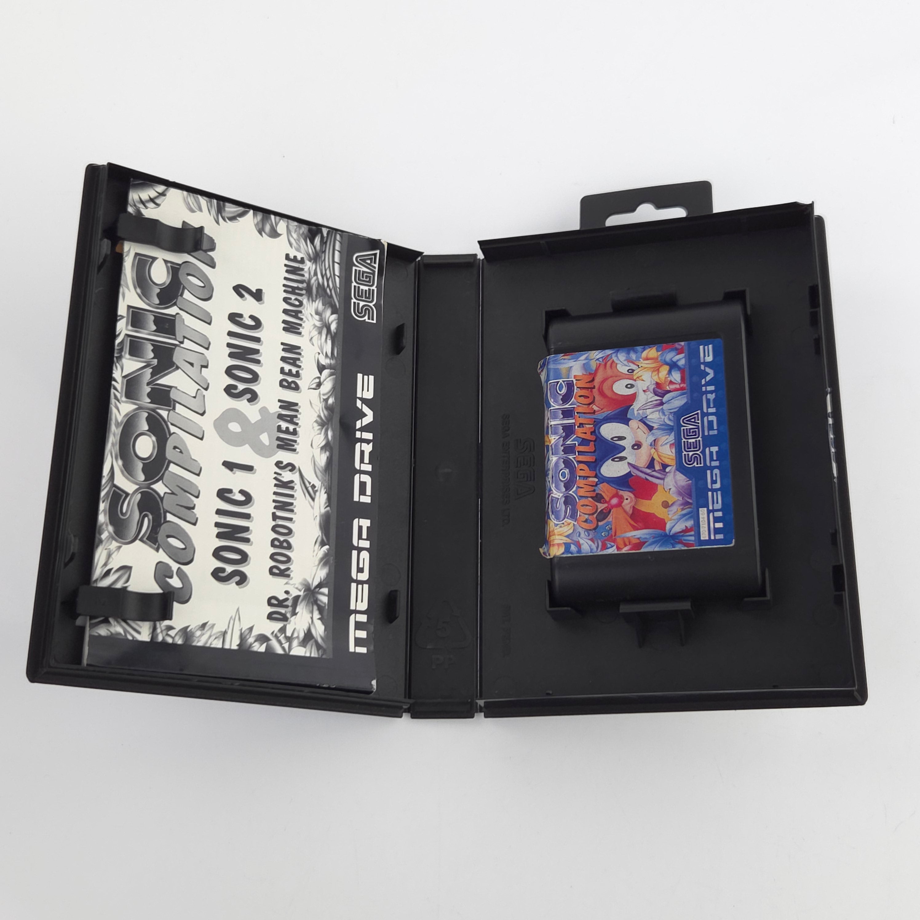Sega Mega Drive Spiel Sonic Compilation MD OVP PAL EUR