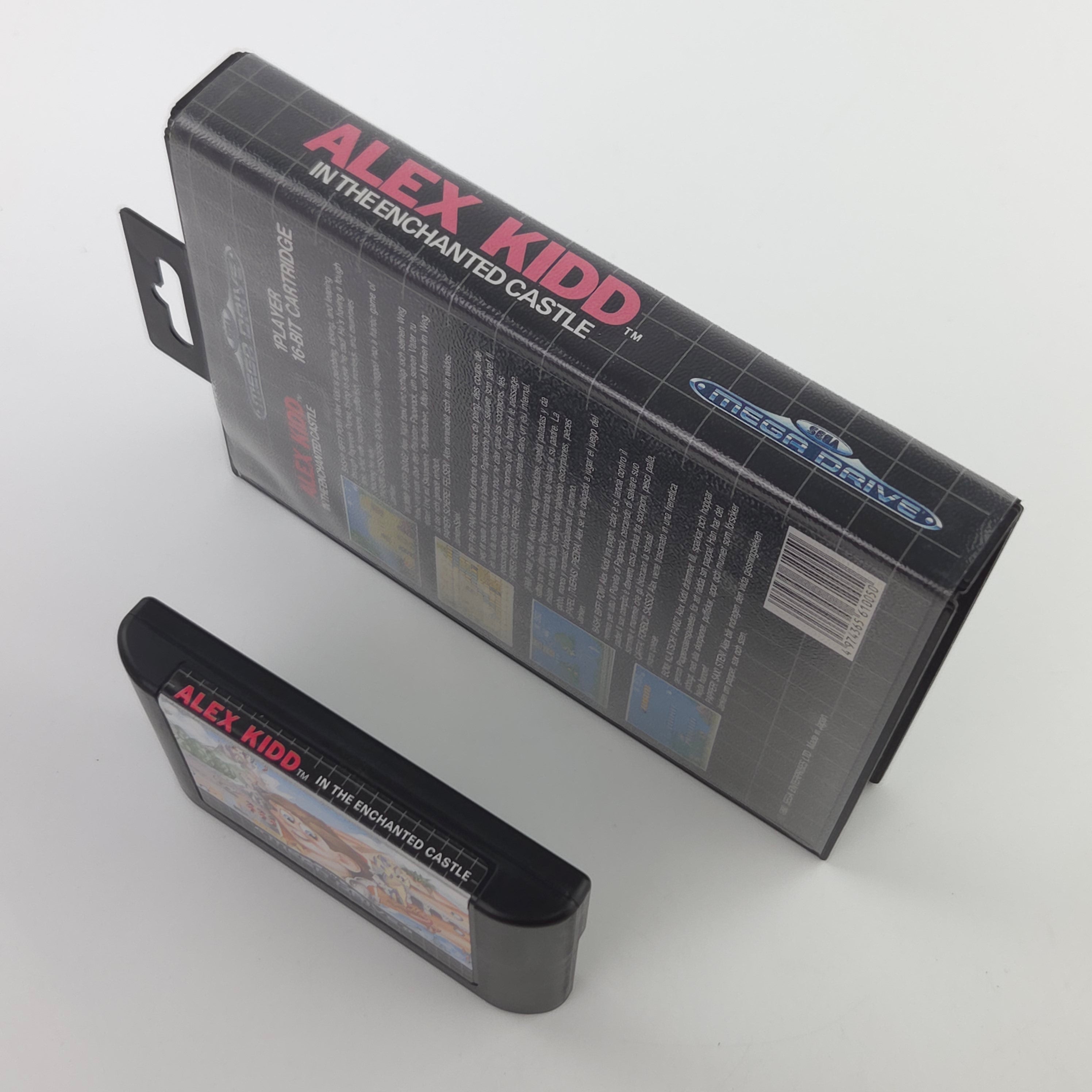 Mega Drive Spiel Alex Kidd Enchanted Castle MD OVP PAL