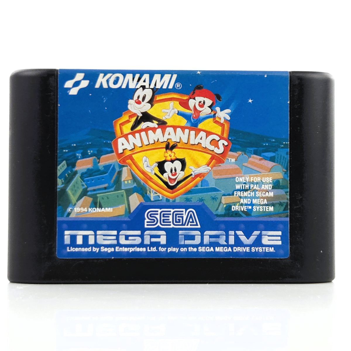 Sega Mega Drive Spiel Animaniacs Modul PAL