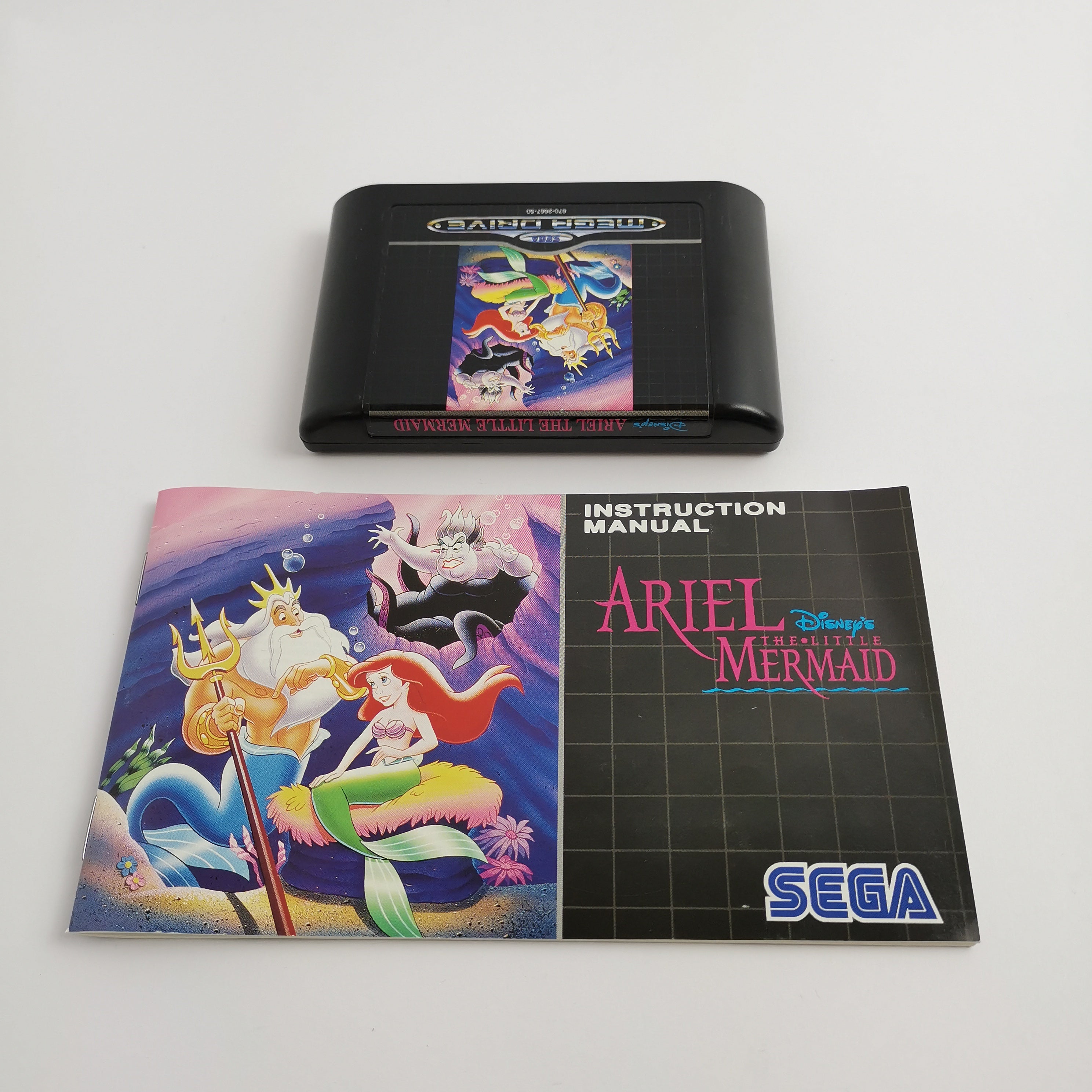 Sega Mega Drive Spiel – Ariel The Little Mermaid OVP PAL