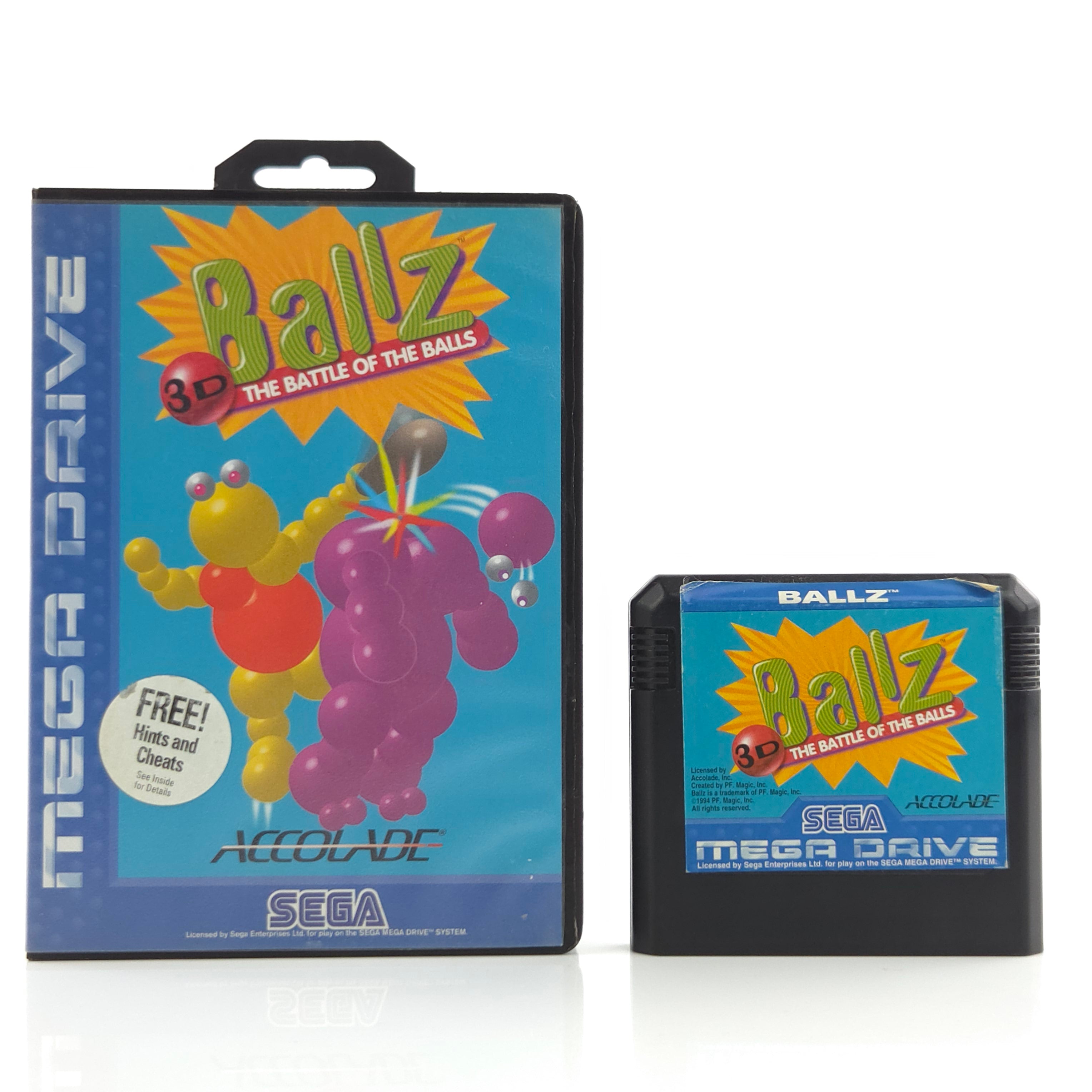 Sega Mega Drive Spiel – Ballz The Battle (OVP & Modul)